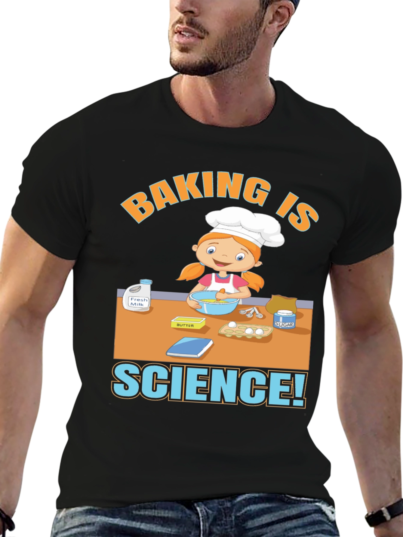 Baking is Science T-Shirt Funny Cook Tee