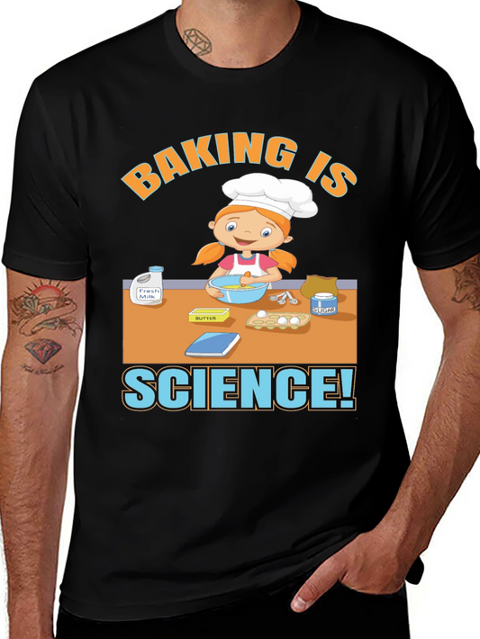 Baking is Science T-Shirt Funny Cook Tee