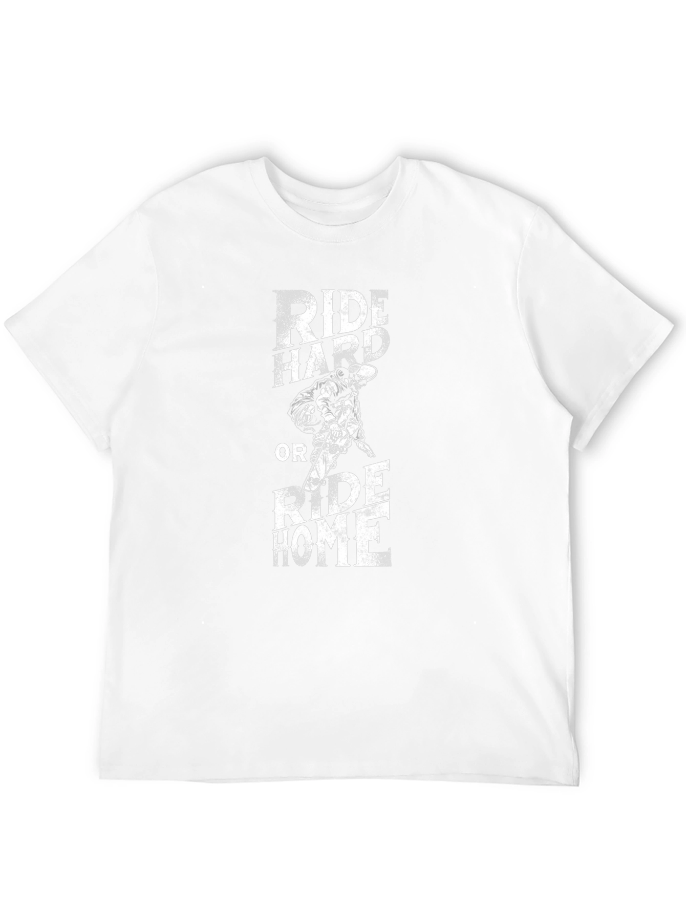 Ride Hard T-Shirt - Biker Style Graphic Tee