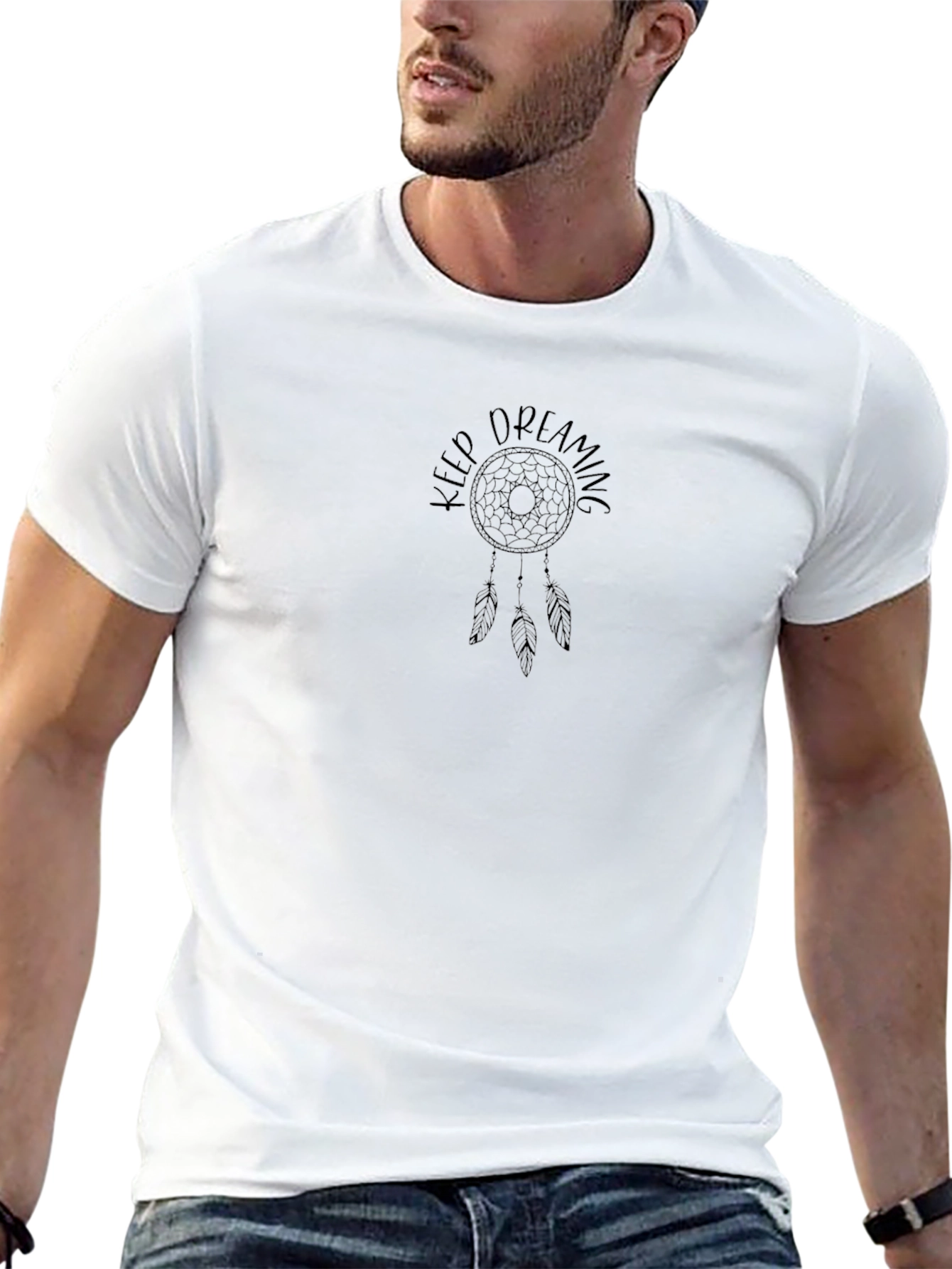 Dreamcatcher Graphic Black T-Shirt