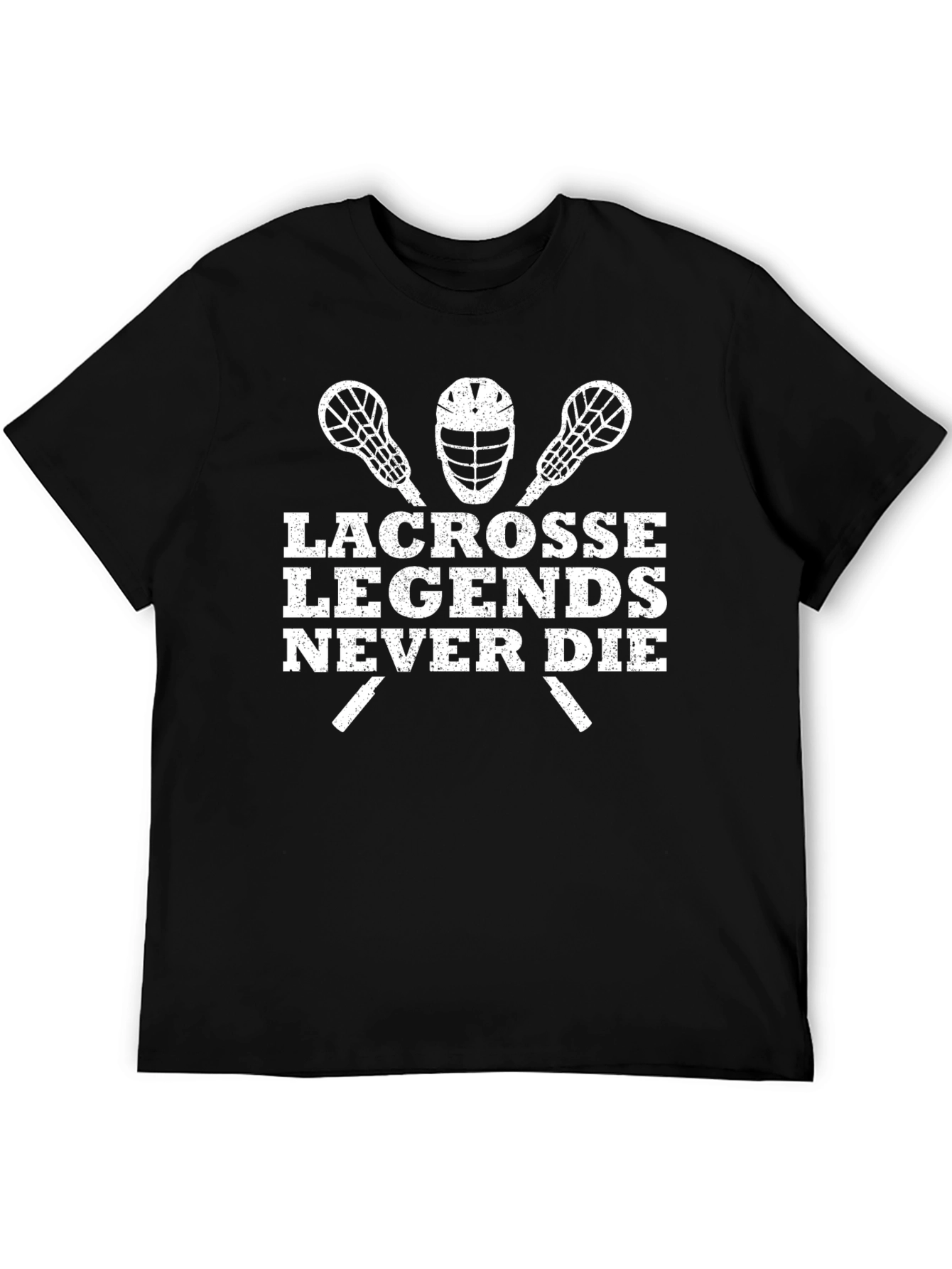 Lacrosse Legends Never Die Graphic T-Shirt
