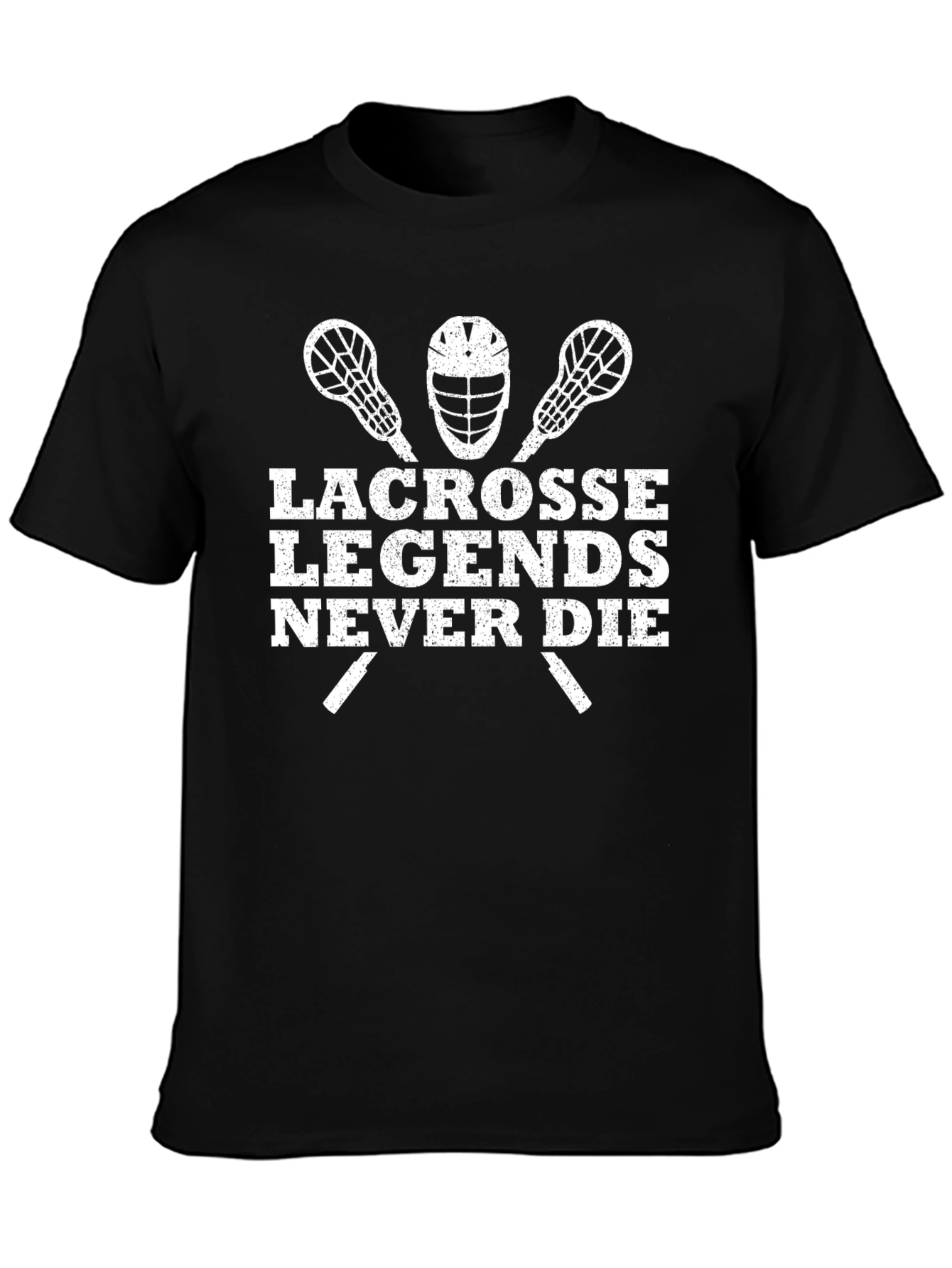 Lacrosse Legends Never Die Graphic T-Shirt