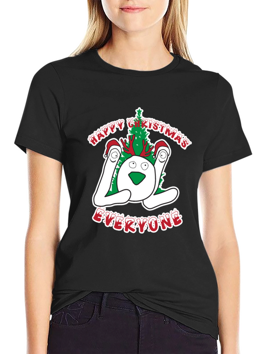Festive LOL Christmas Graphic T-Shirt