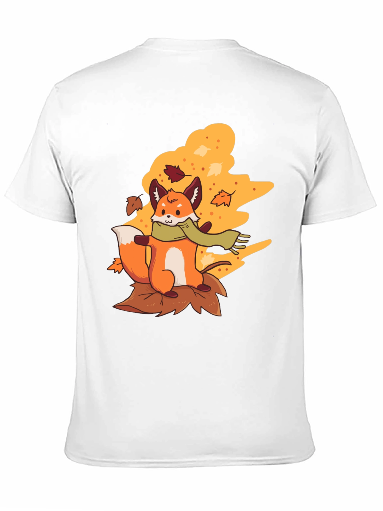 Autumn Fox T-Shirt - Fall Vibes