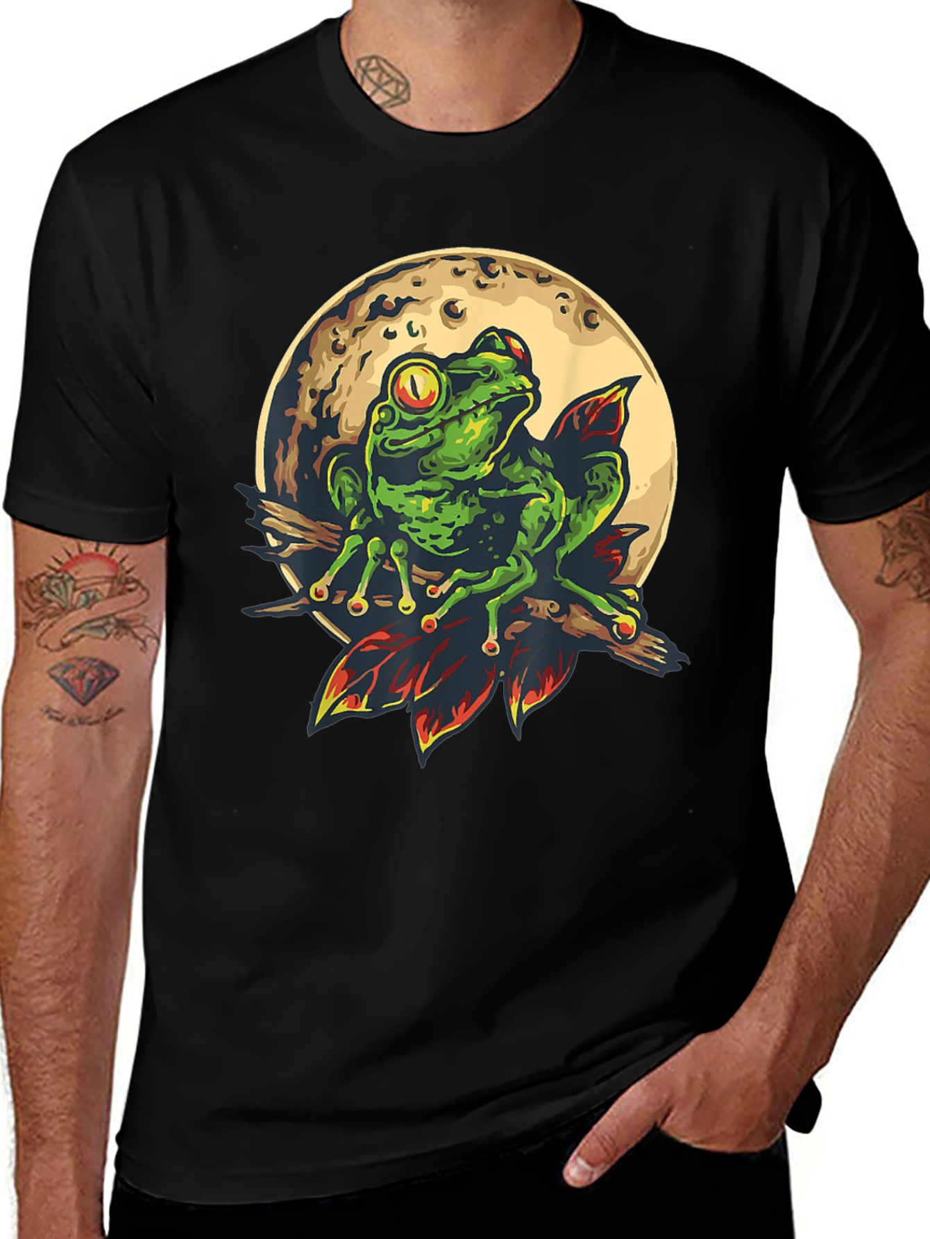 Frog on the Moon T-Shirt