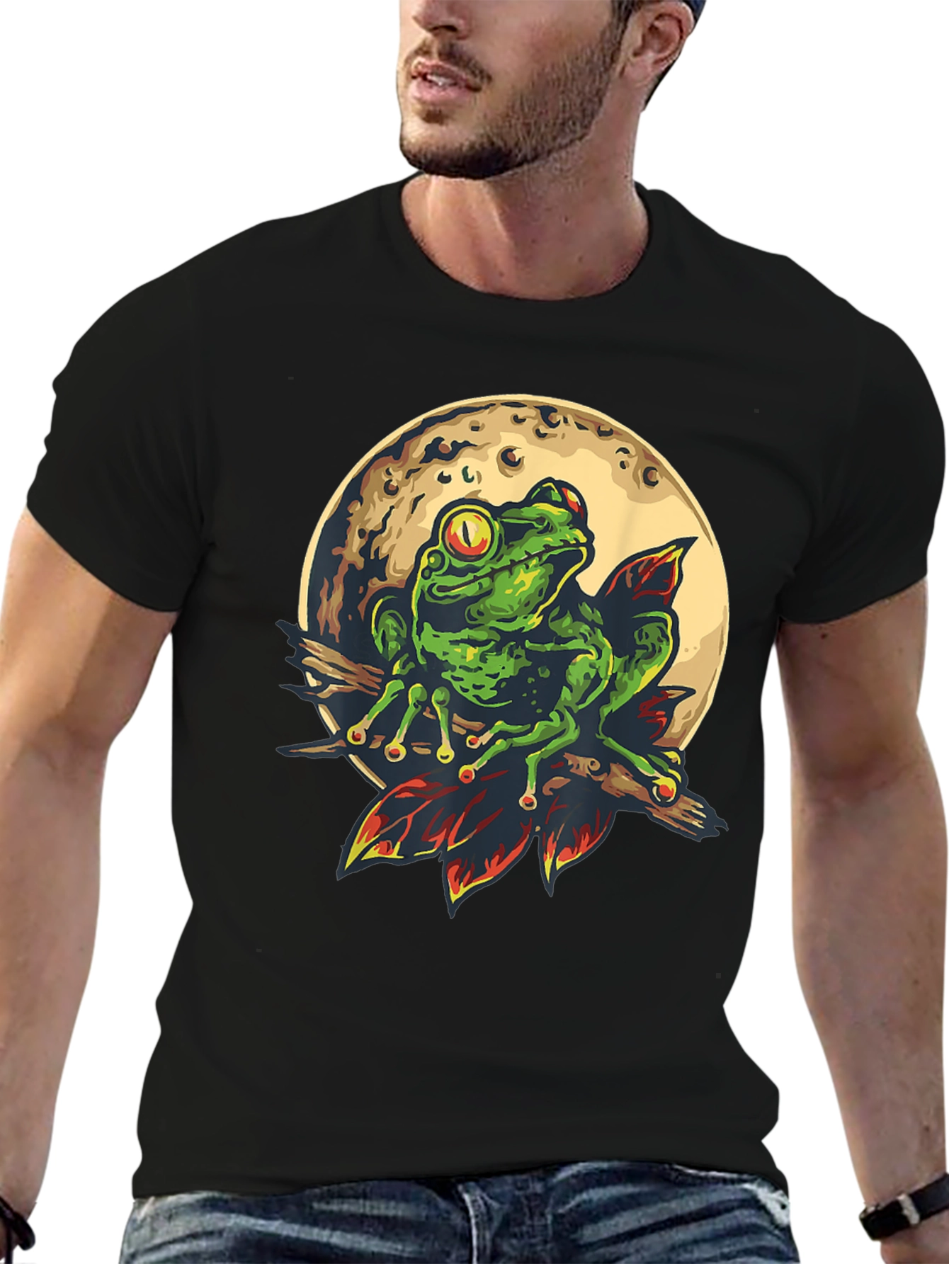Frog on the Moon T-Shirt