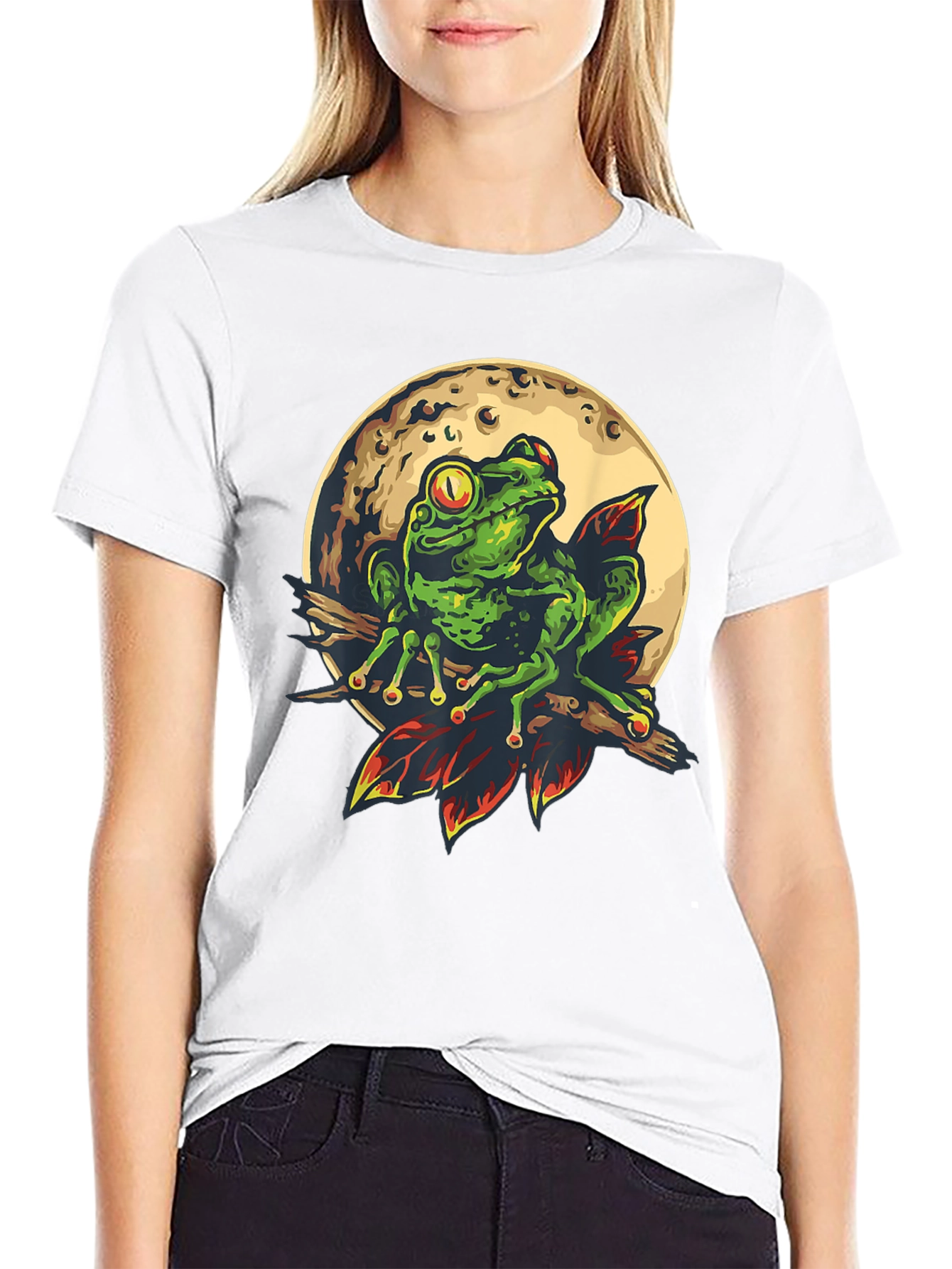 Frog on the Moon T-Shirt