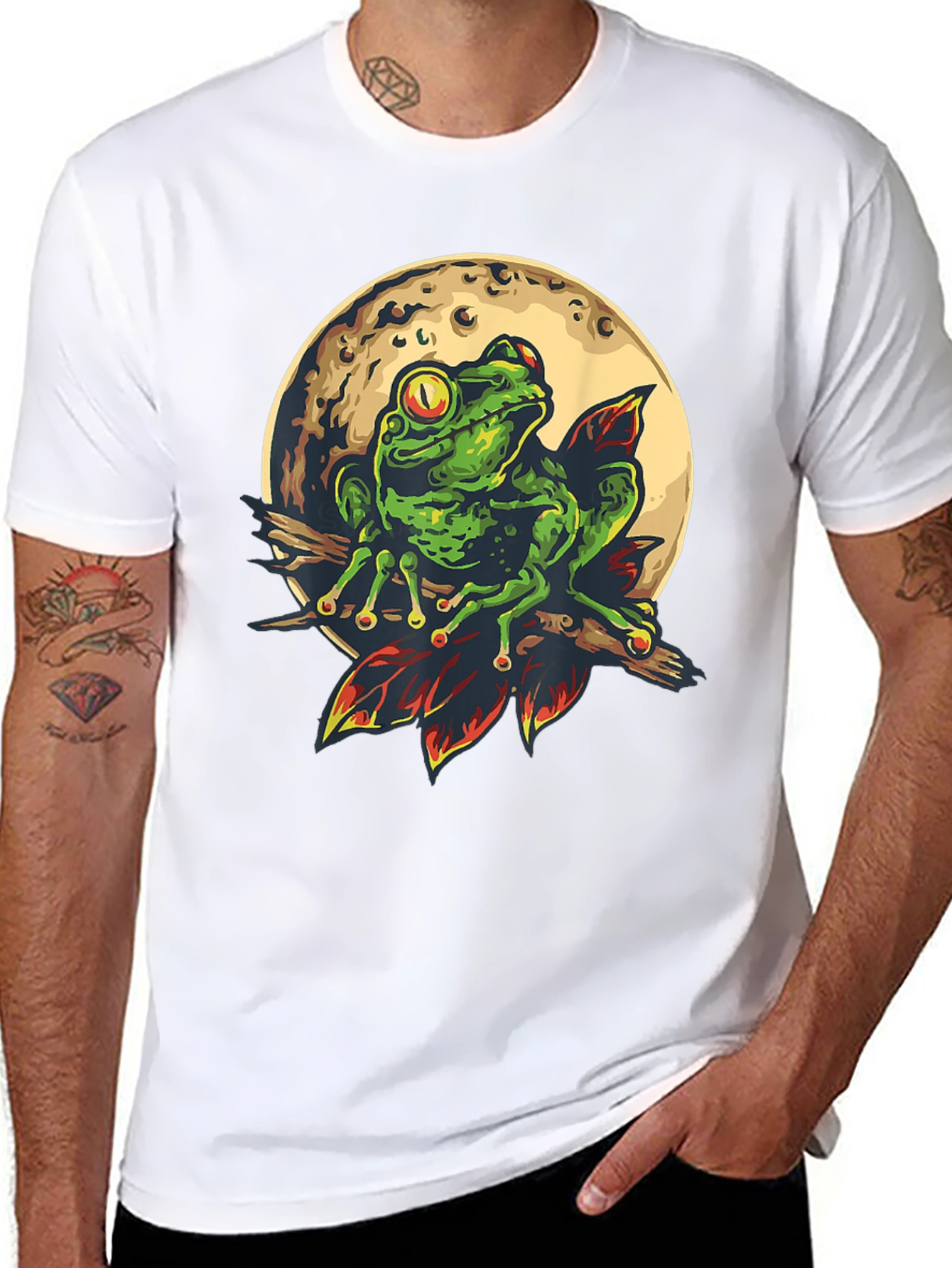 Frog on the Moon T-Shirt
