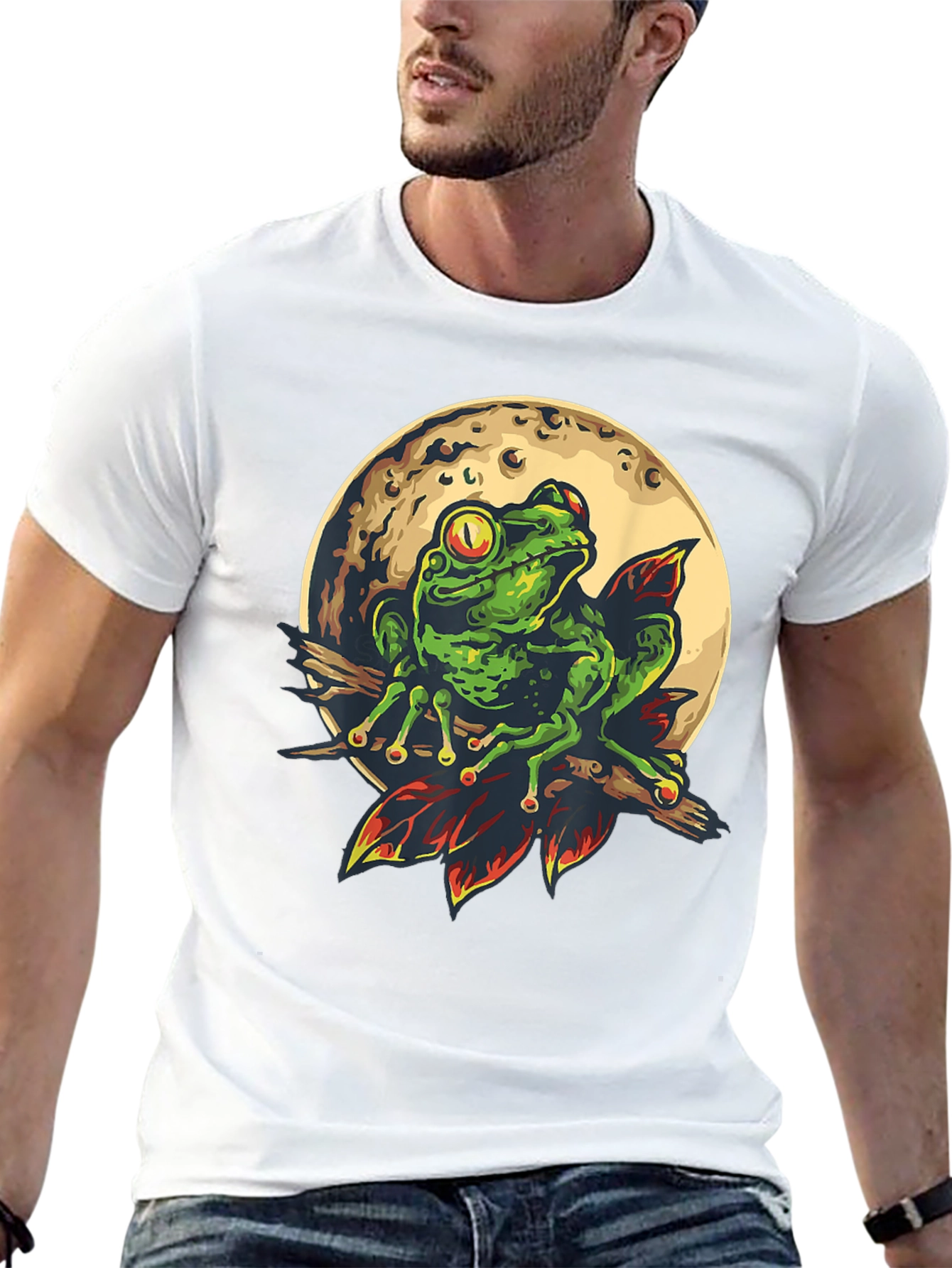 Frog on the Moon T-Shirt