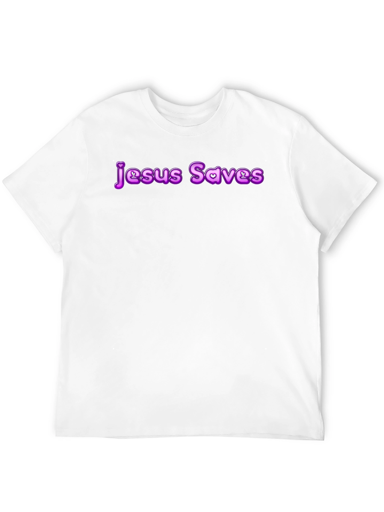 Jesus Saves Black T-Shirt