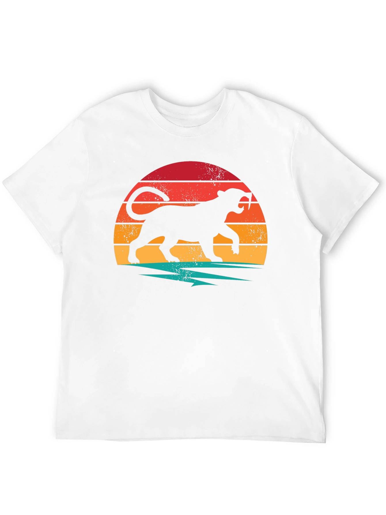 Retro Panther Graphic T-Shirt