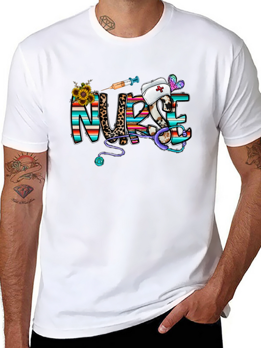 Nurse Graphic T-Shirt - Novelty Healthcare Apparel