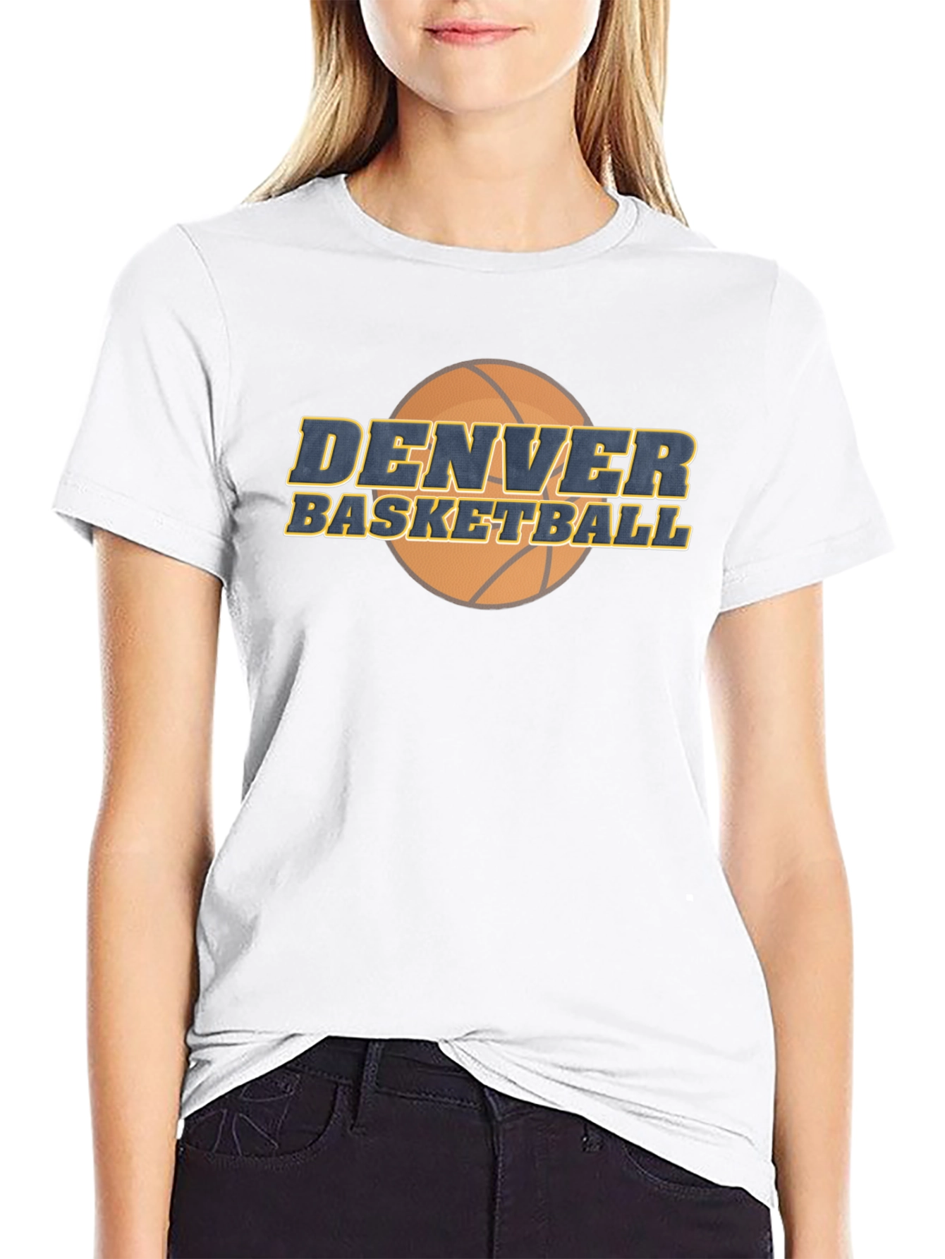 Denver Basketball Graphic T-Shirt