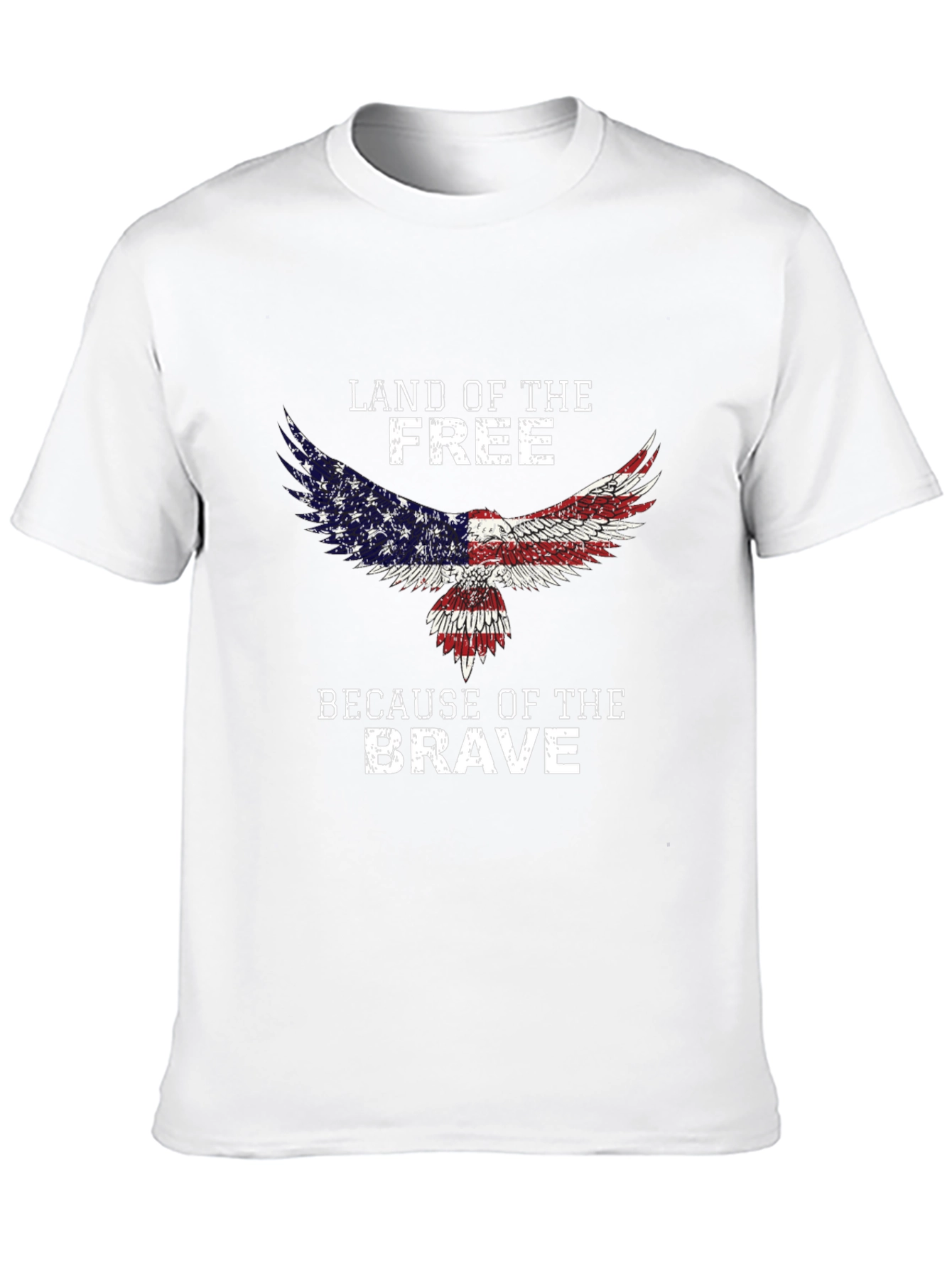 Land of the Free Patriotic Eagle T-Shirt