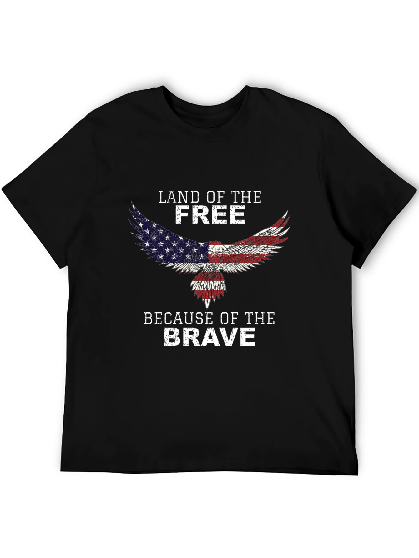 Land of the Free Patriotic Eagle T-Shirt