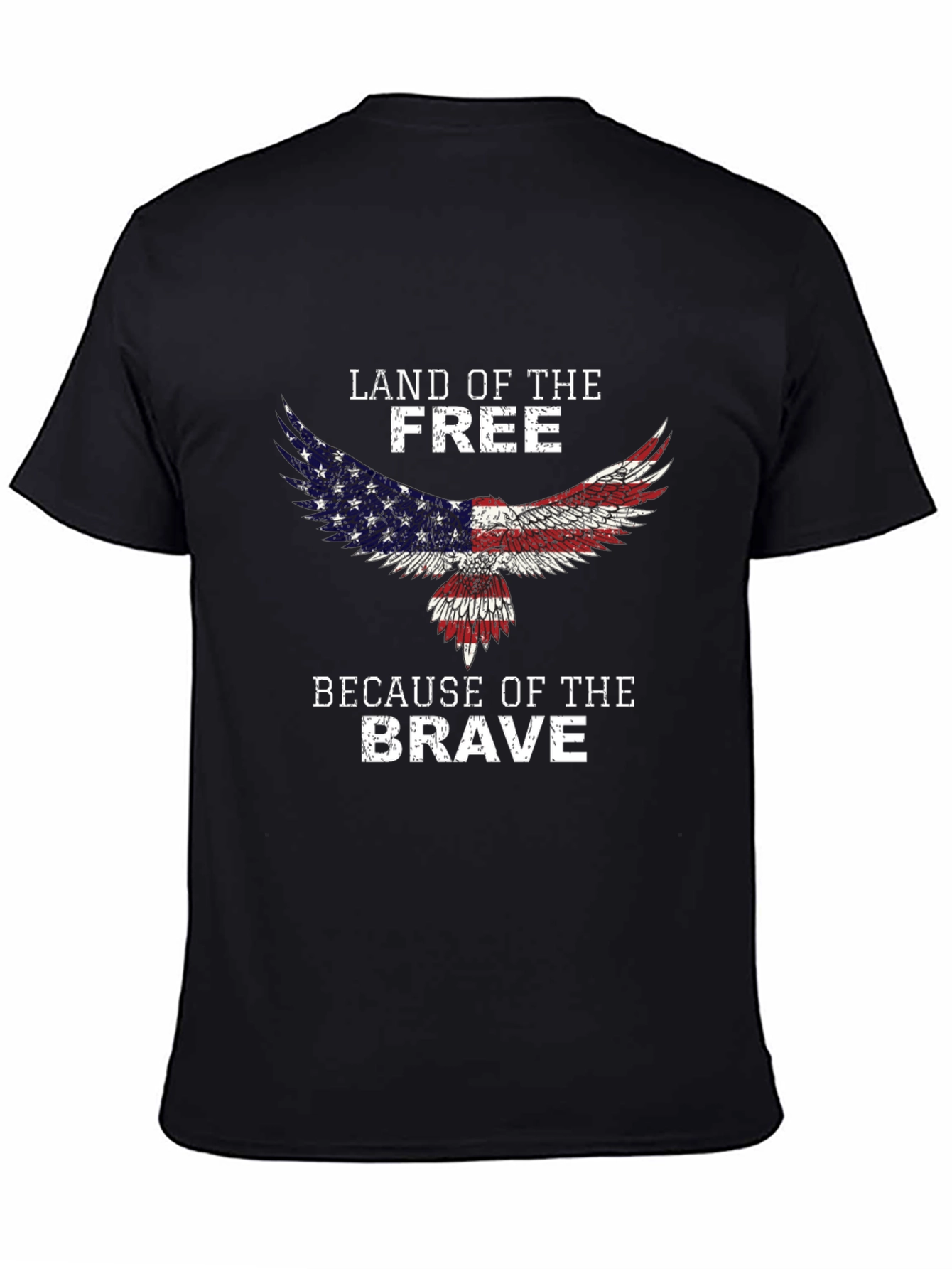 Land of the Free Patriotic Eagle T-Shirt
