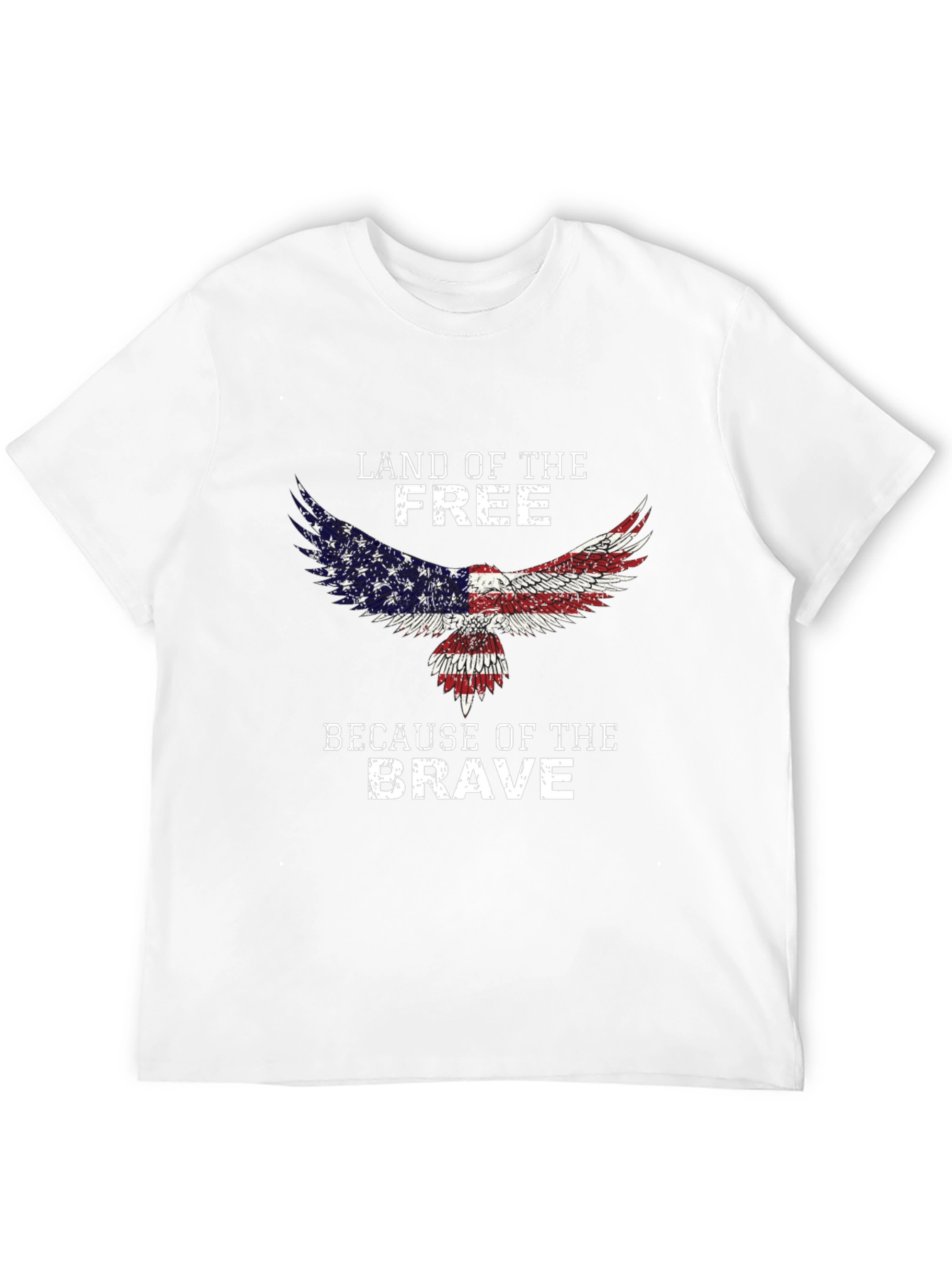 Land of the Free Patriotic Eagle T-Shirt