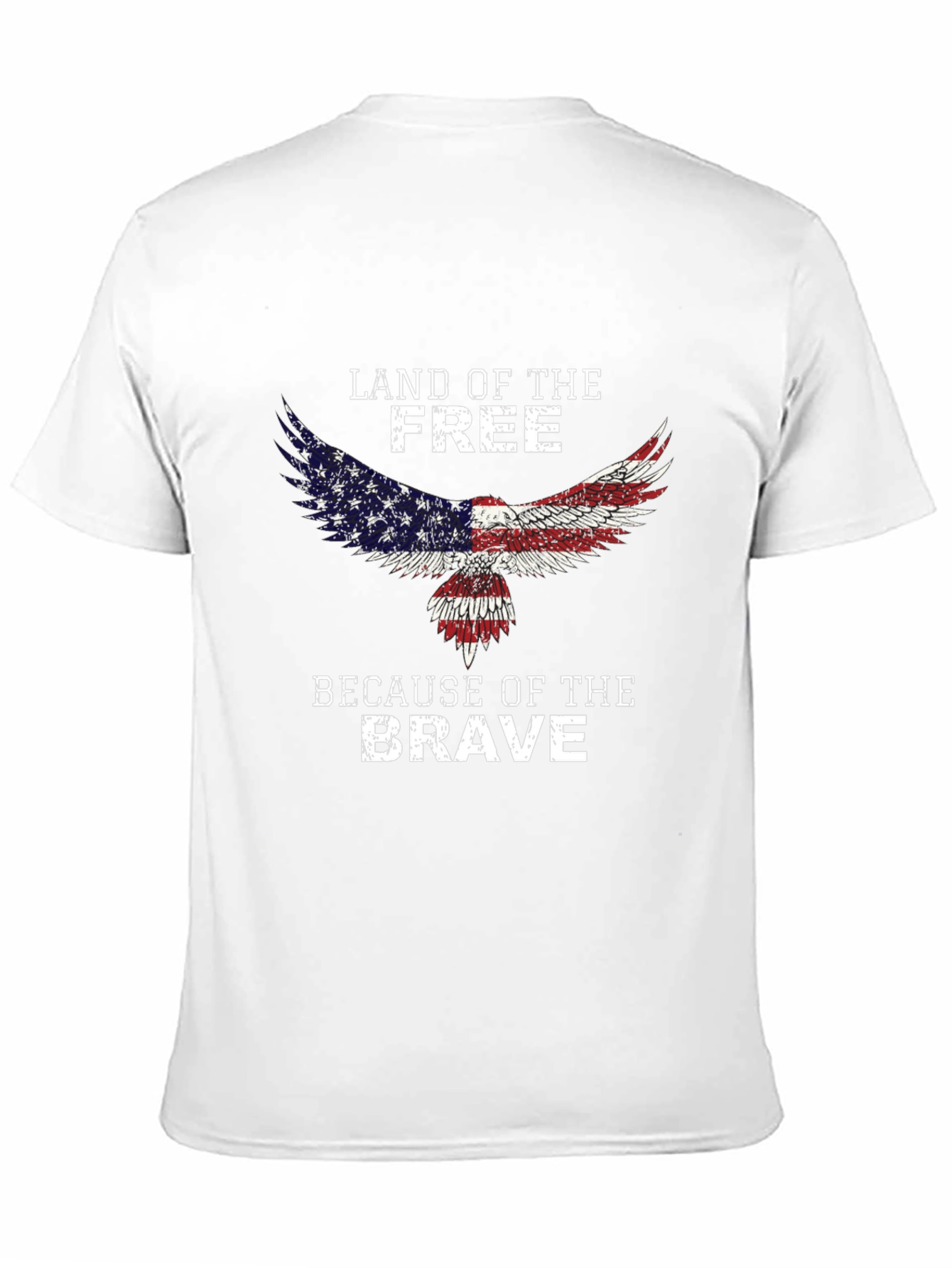 Land of the Free Patriotic Eagle T-Shirt