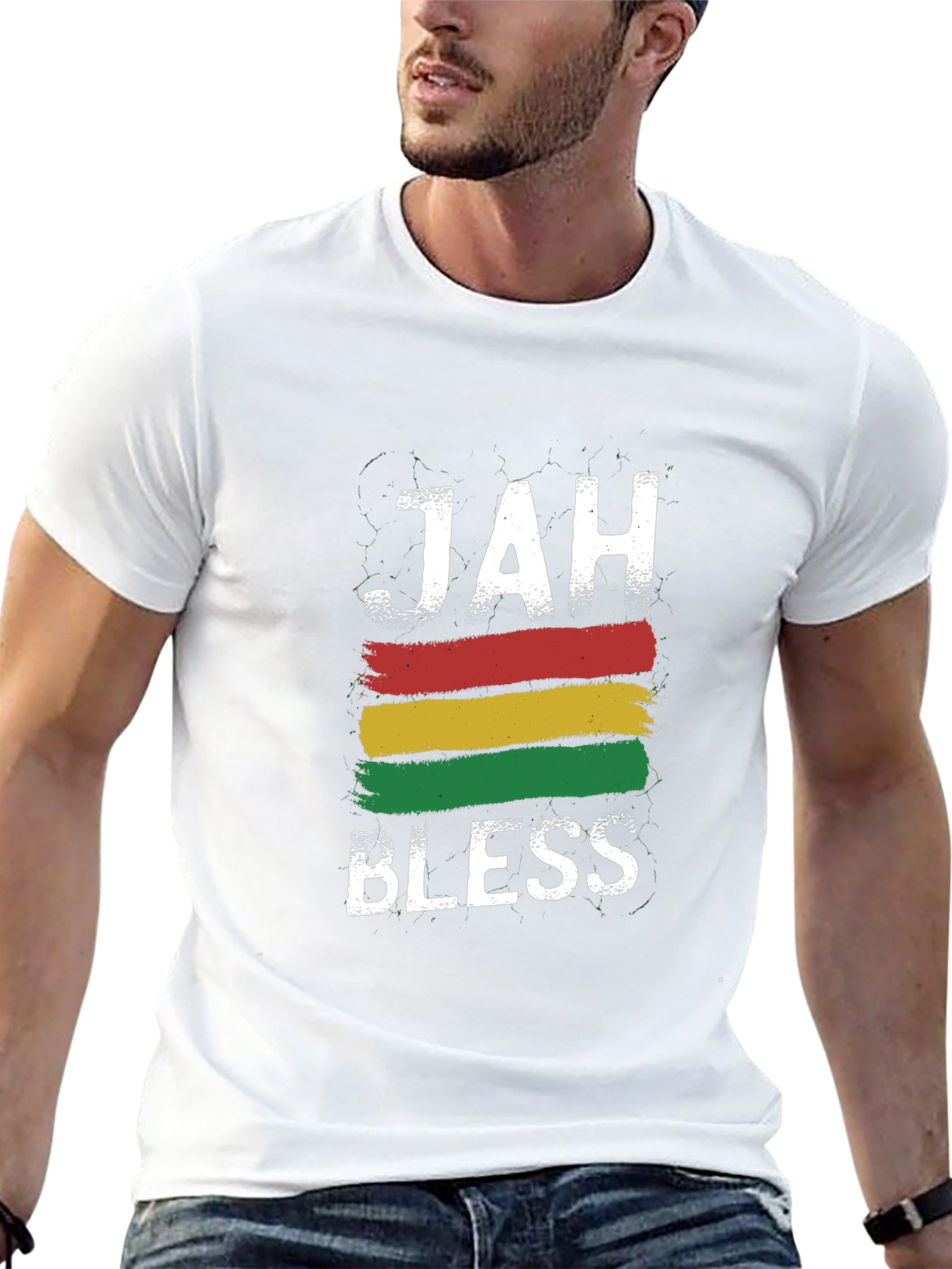 Jah Bless Rastafarian T-Shirt