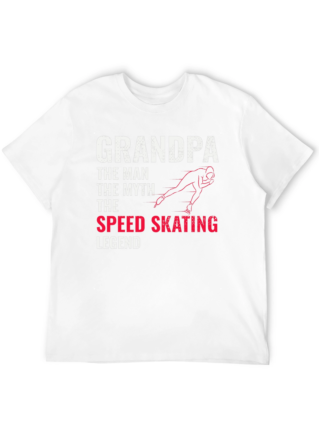 Grandpa Speed Skating Legend T-Shirt