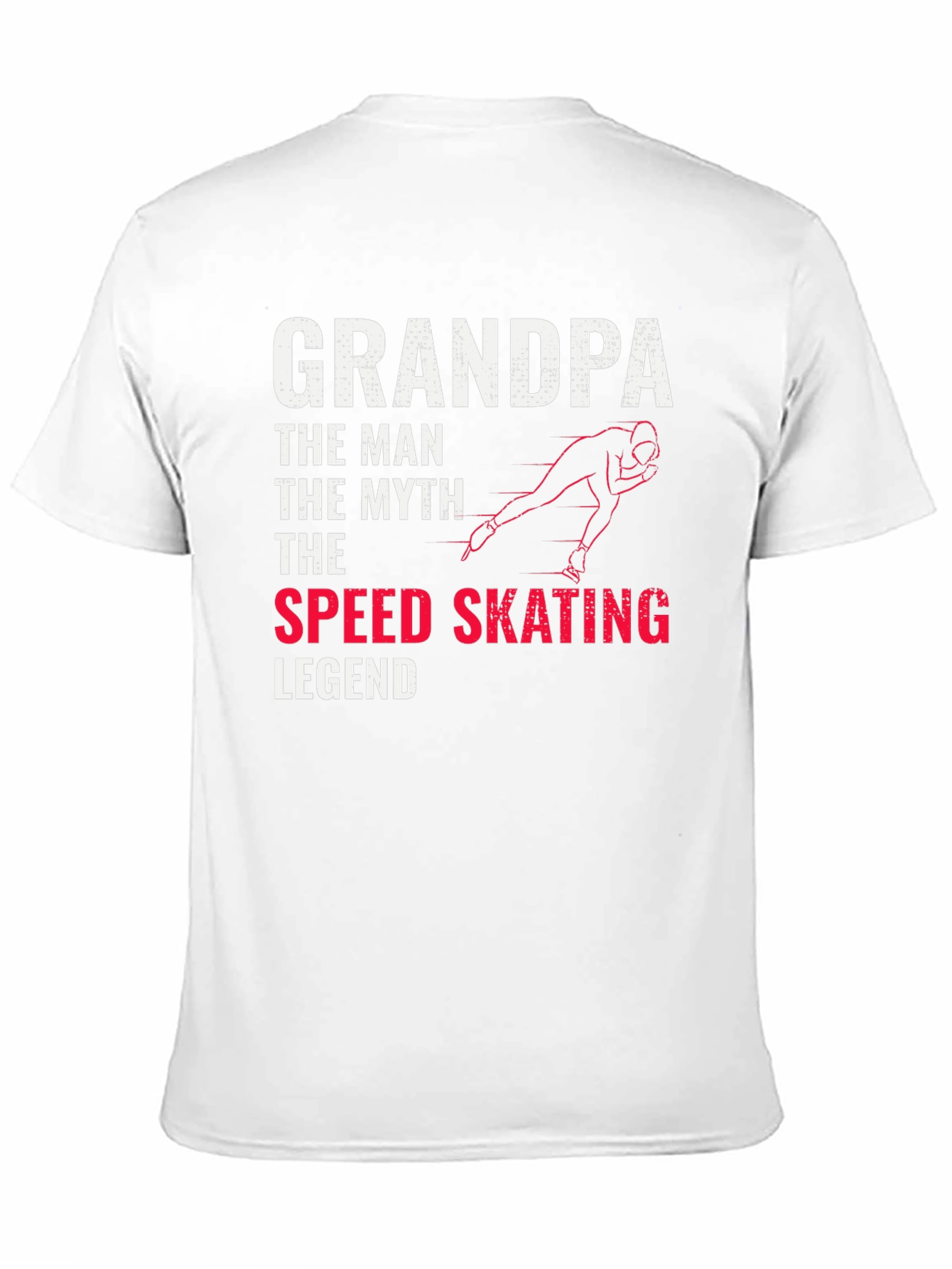 Grandpa Speed Skating Legend T-Shirt