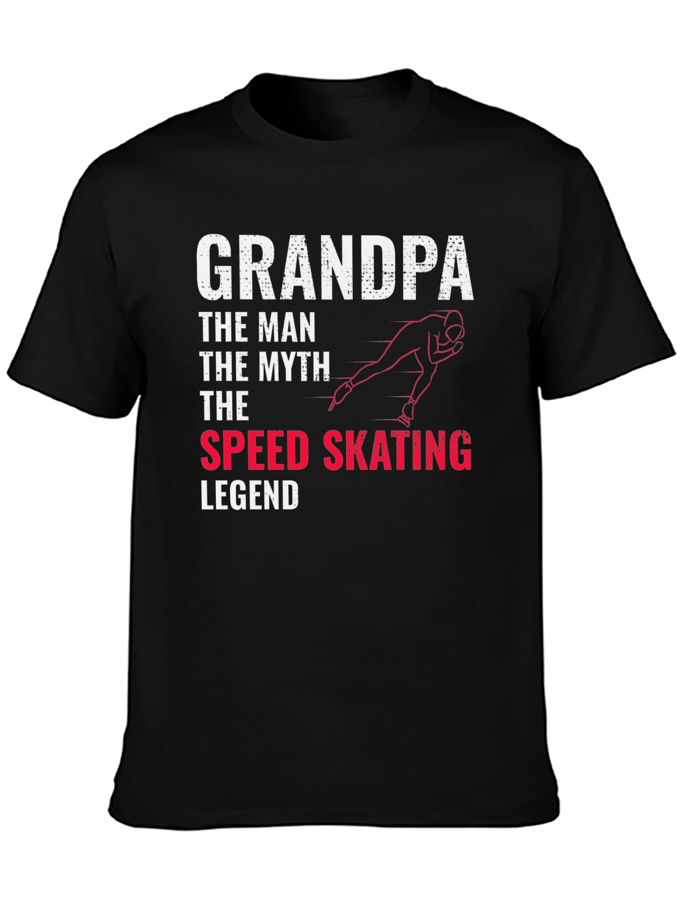 Grandpa Speed Skating Legend T-Shirt