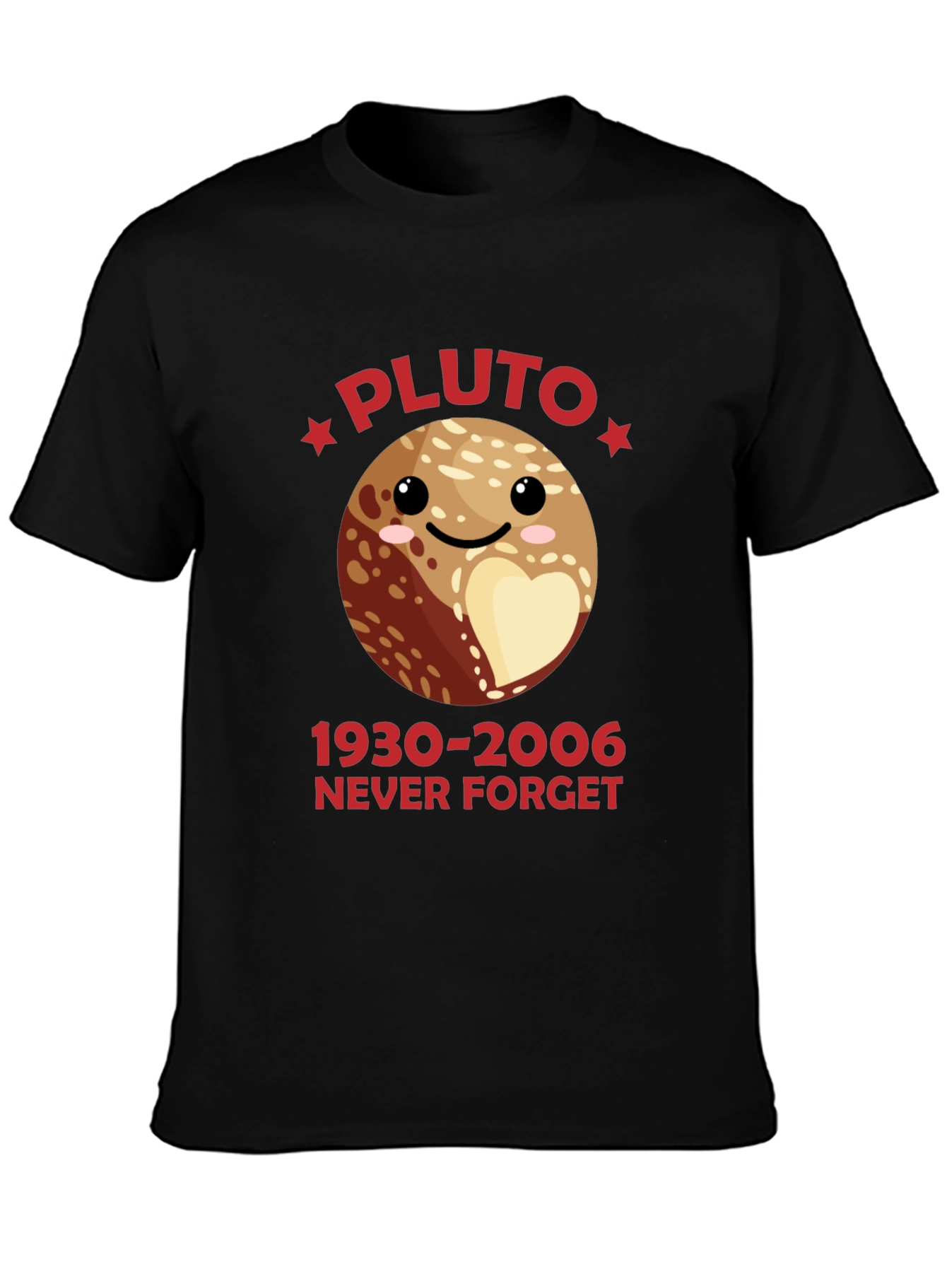 Pluto Never Forget Graphic Tee