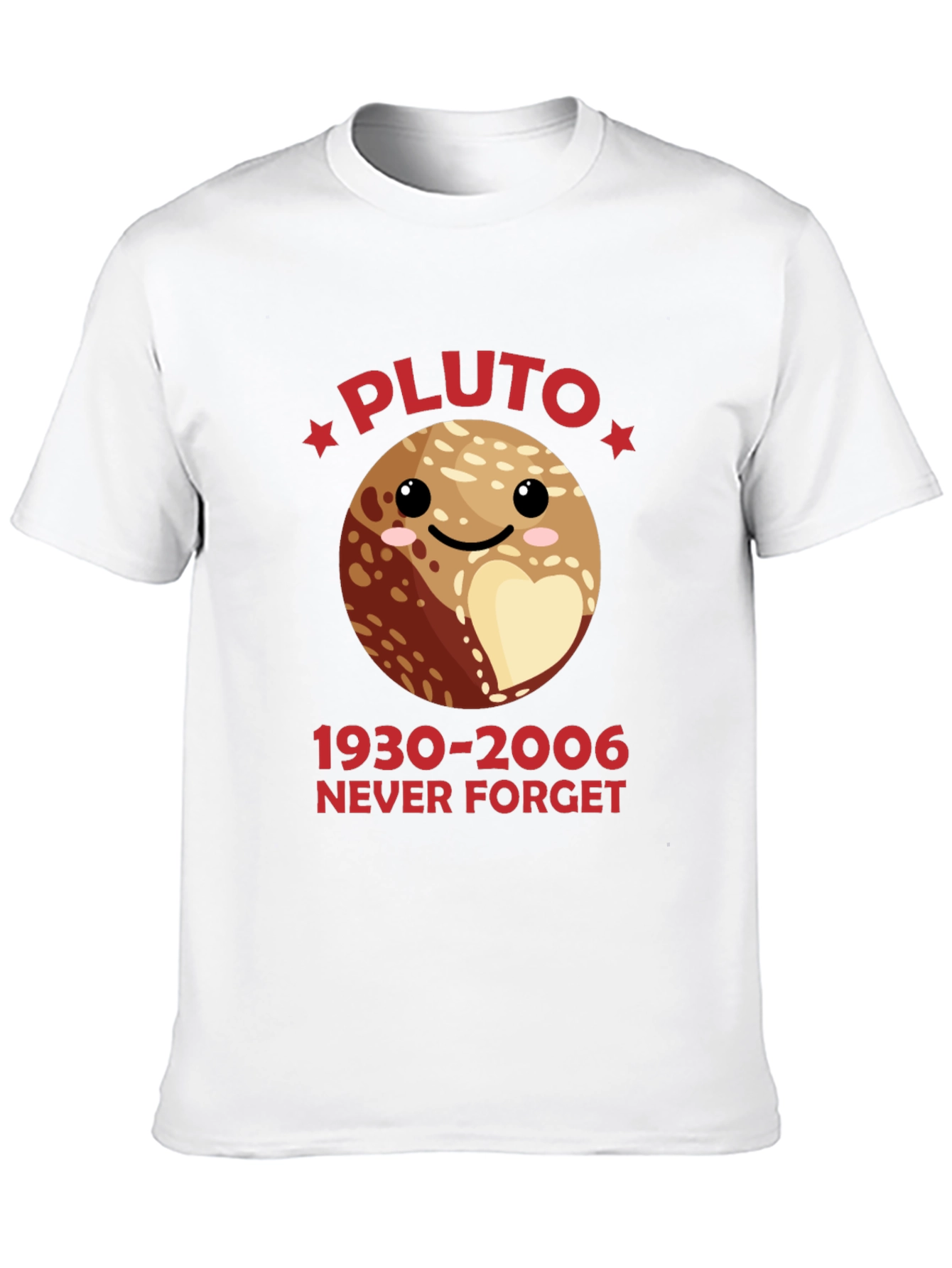 Pluto Never Forget Graphic Tee