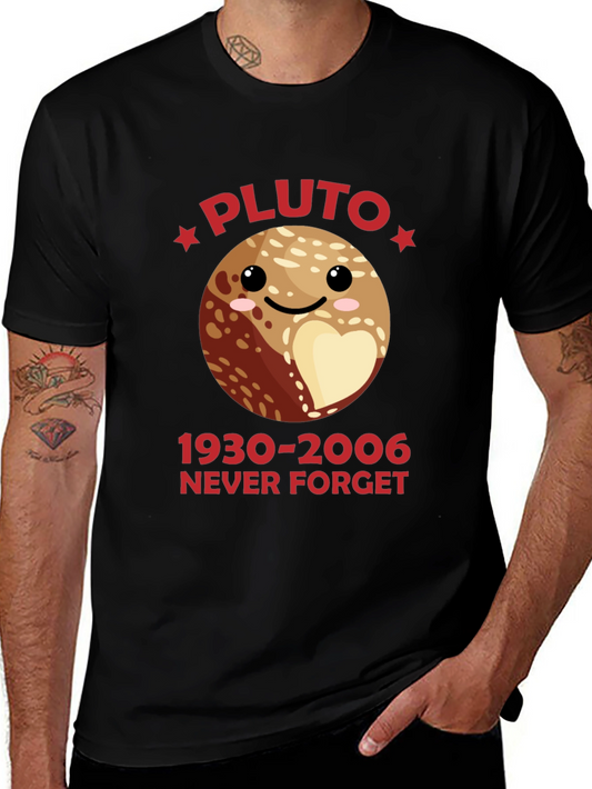 Pluto Never Forget Graphic Tee