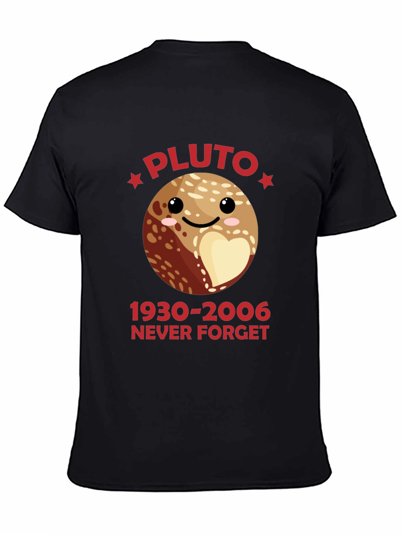 Pluto Never Forget Graphic Tee