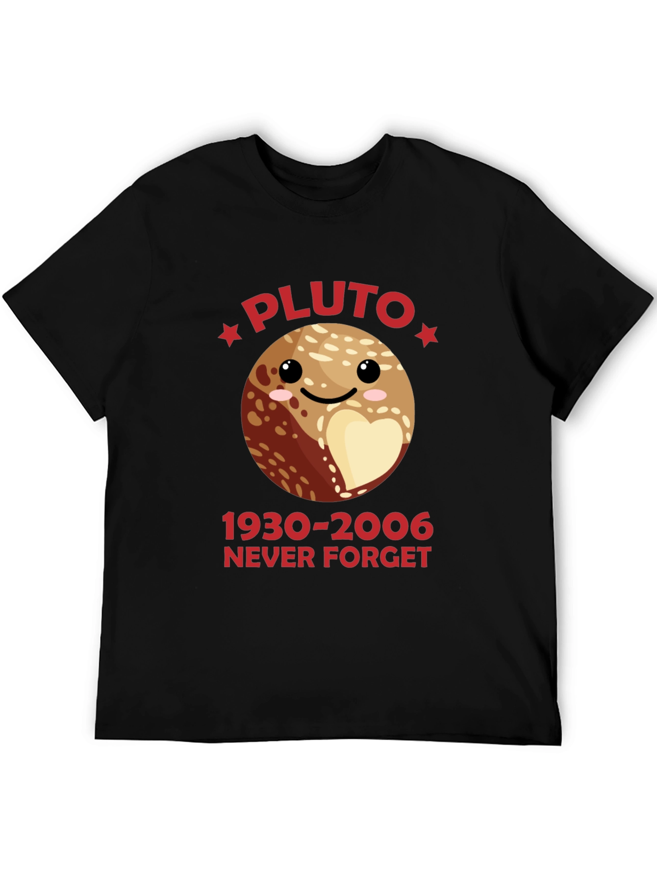 Pluto Never Forget Graphic Tee