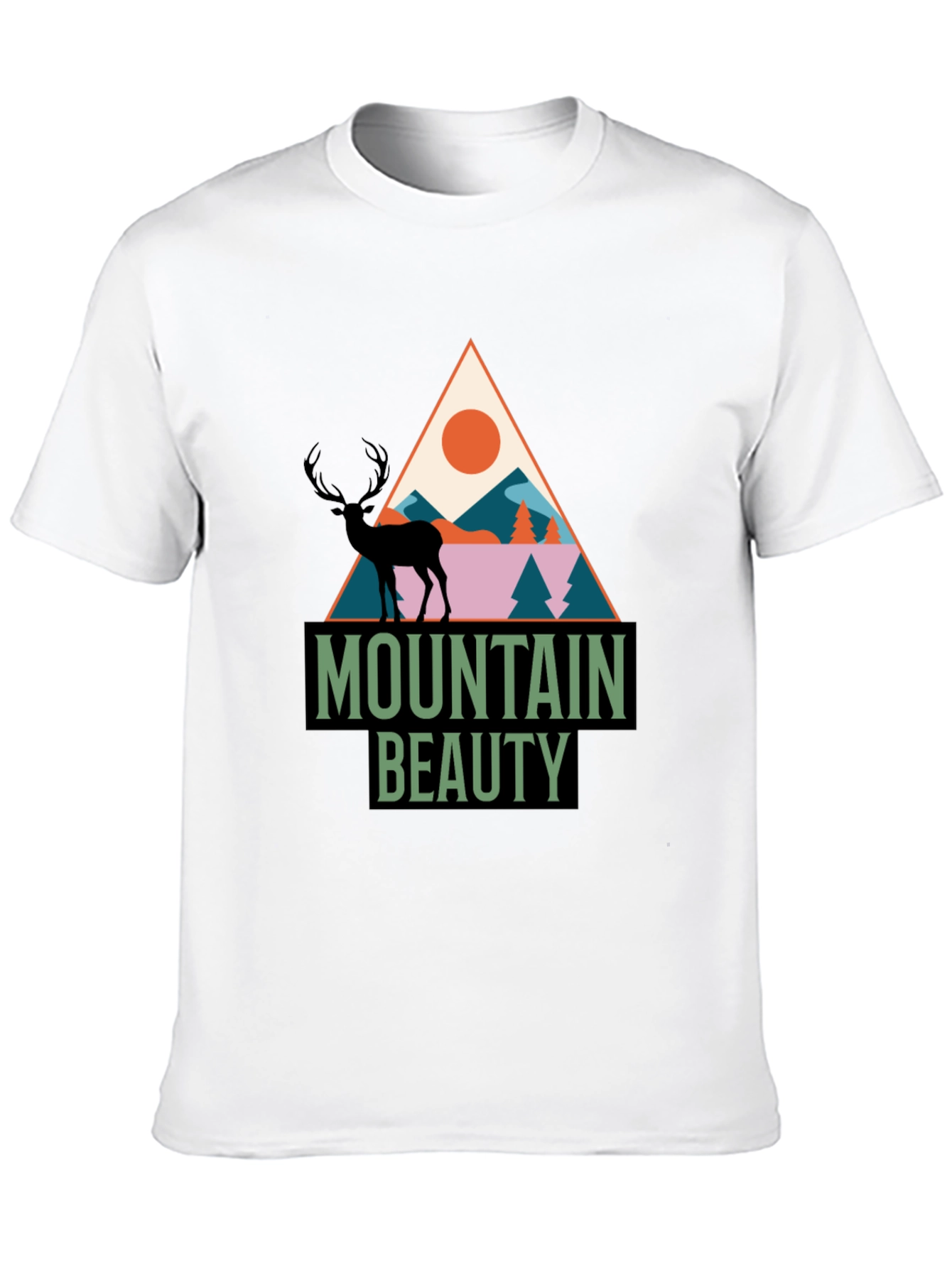 Mountain Beauty Graphic Tee | Black T-Shirt