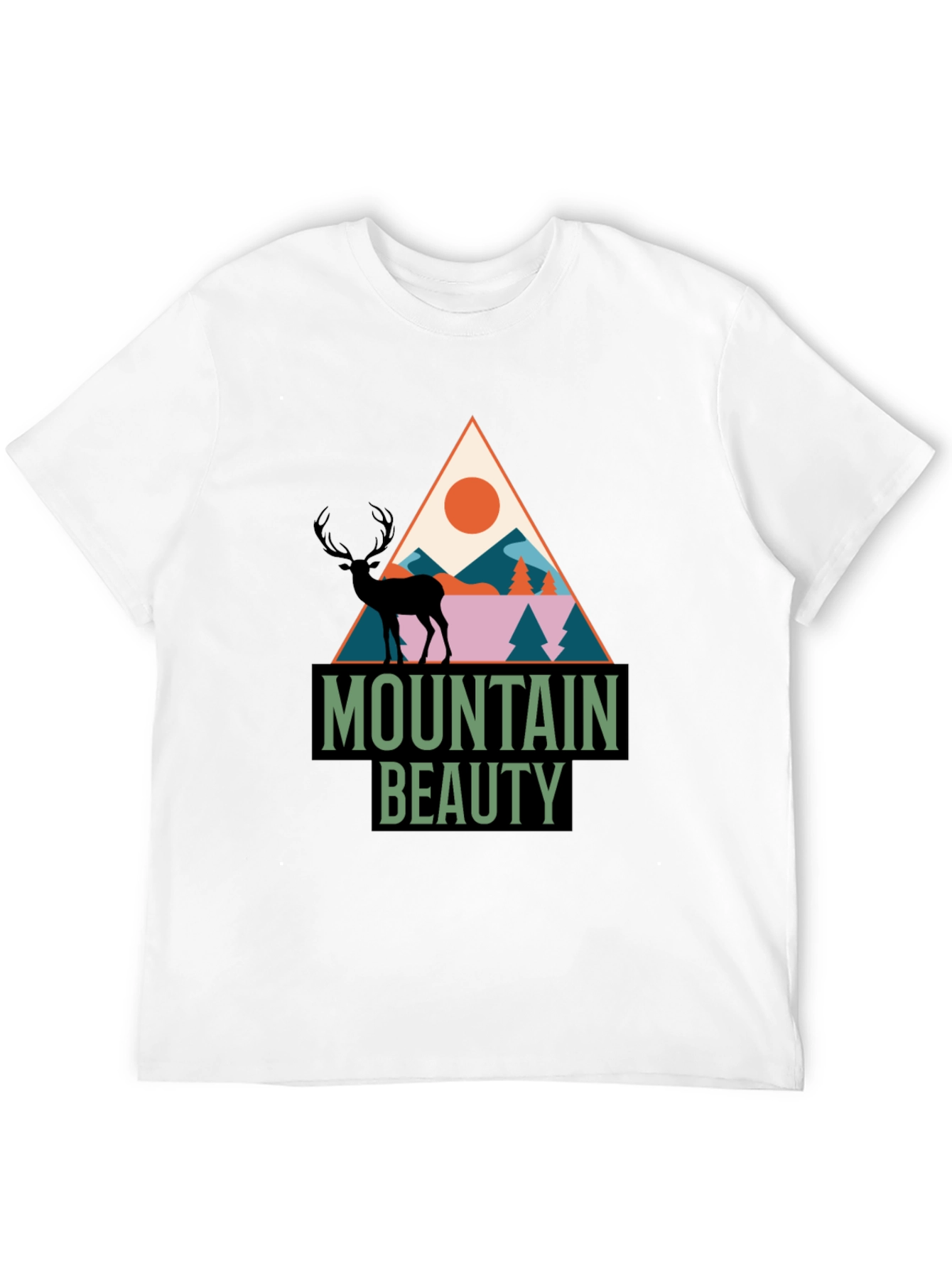 Mountain Beauty Graphic Tee | Black T-Shirt