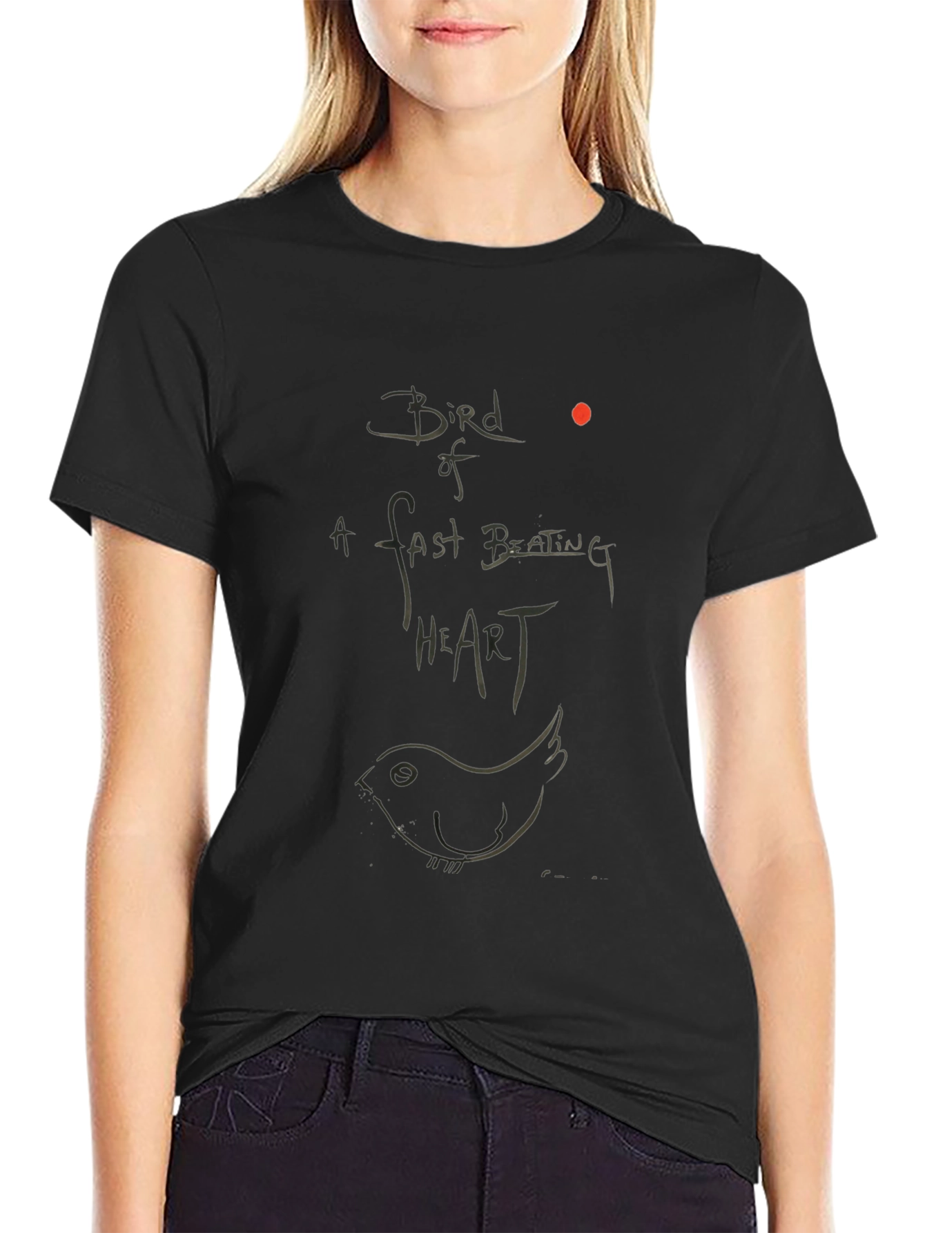 Bird of a Fast Beating Heart Graphic Tee