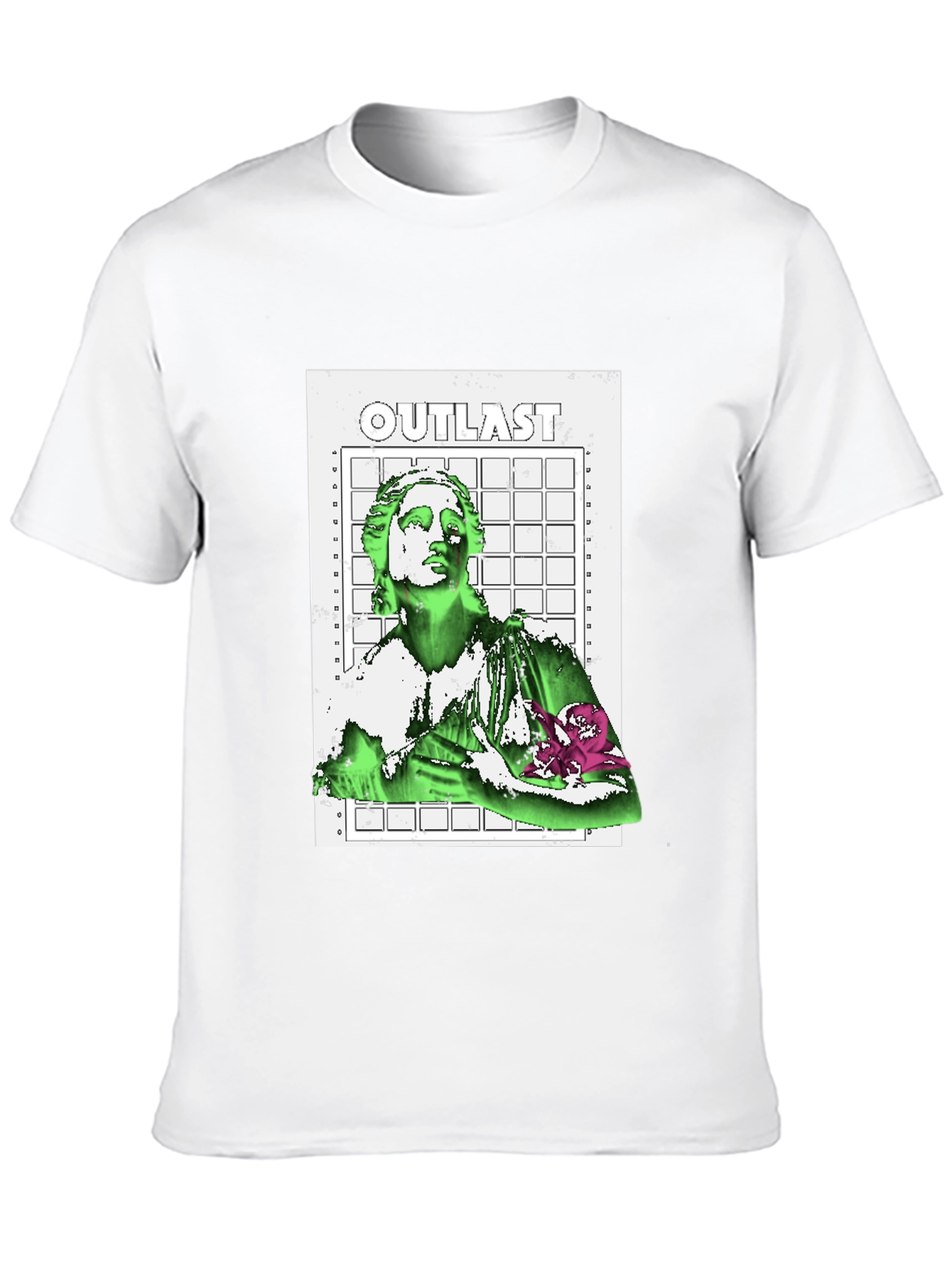 Outlast Graphic Print Black T-Shirt