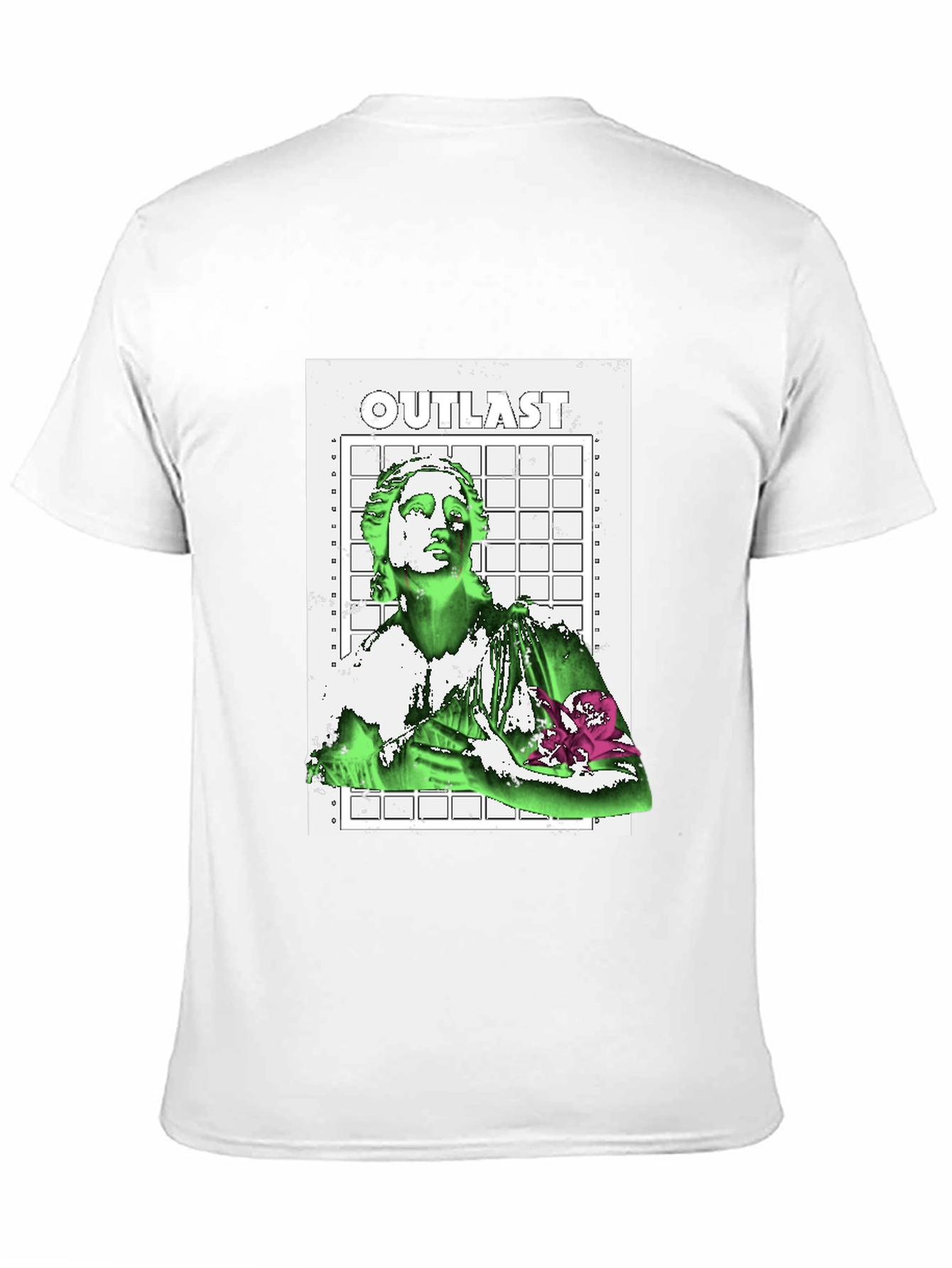Outlast Graphic Print Black T-Shirt
