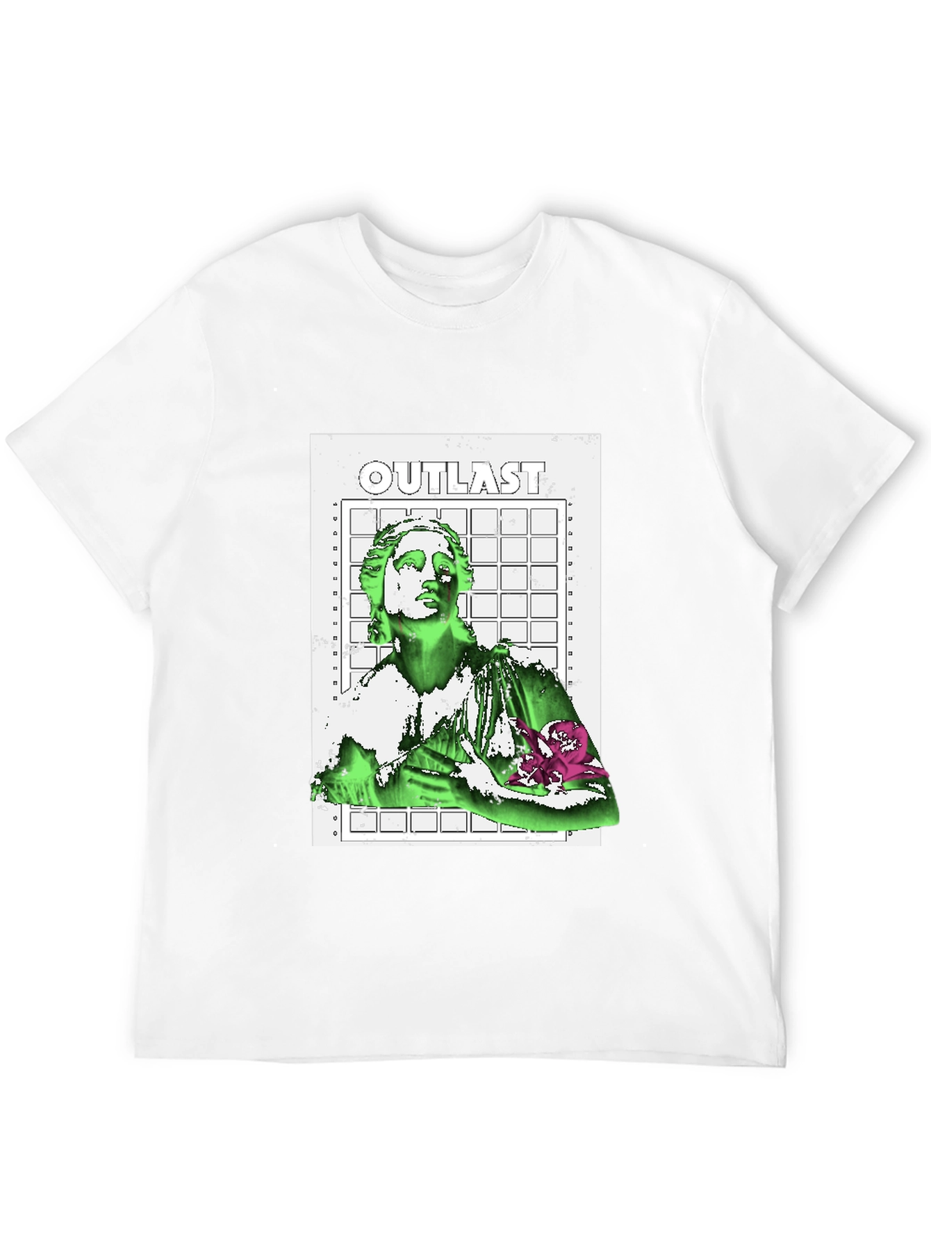 Outlast Graphic Print Black T-Shirt