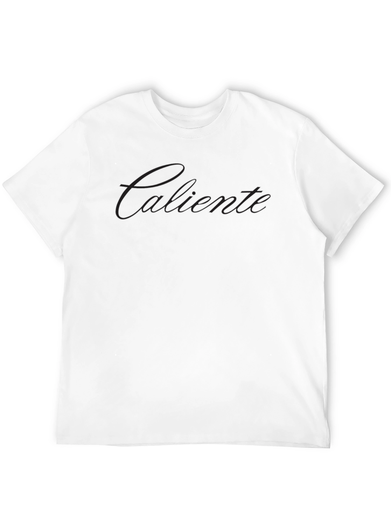 Caliente Graphic Tee - Stylish Black T-Shirt