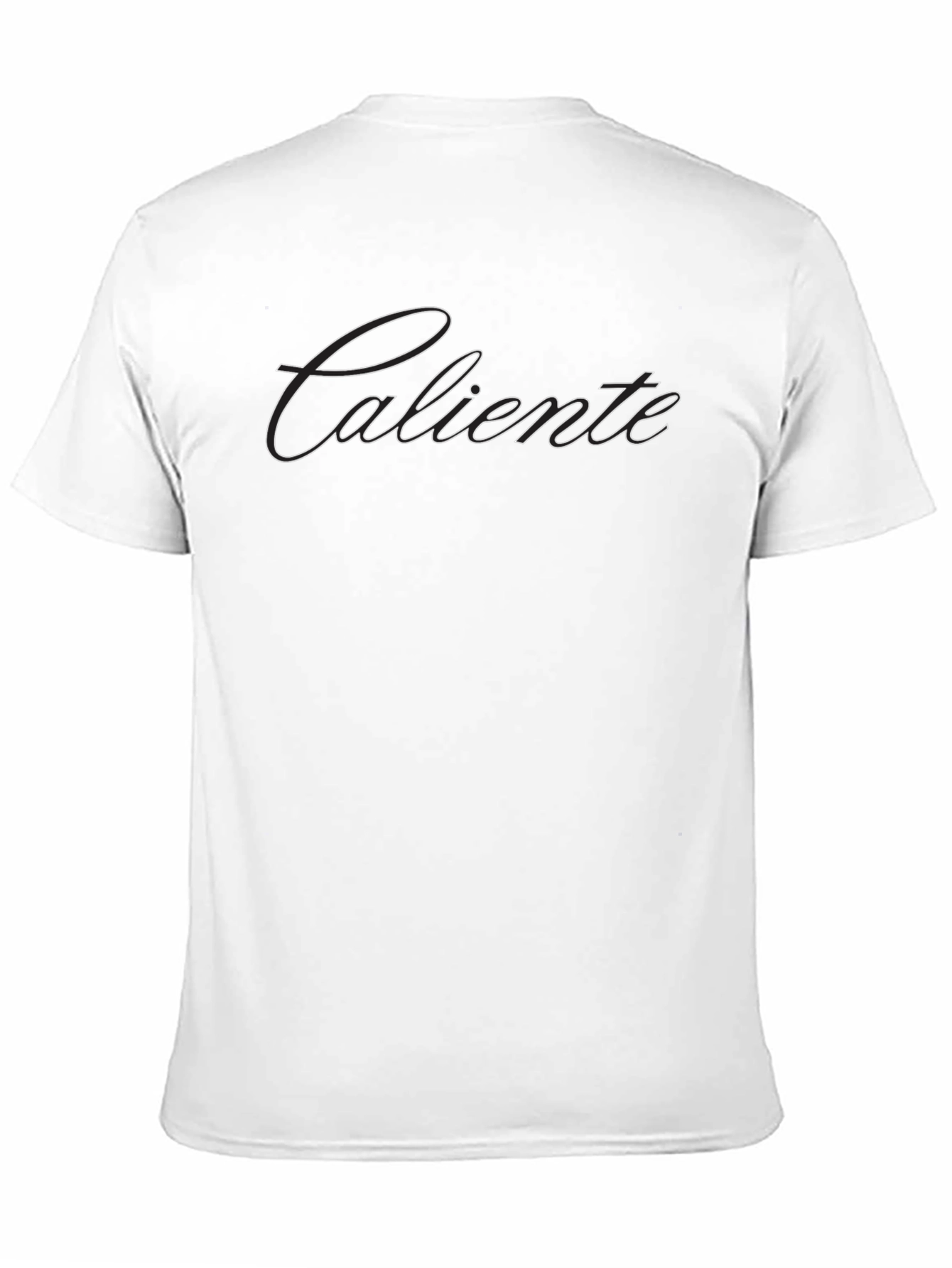 Caliente Graphic Tee - Stylish Black T-Shirt