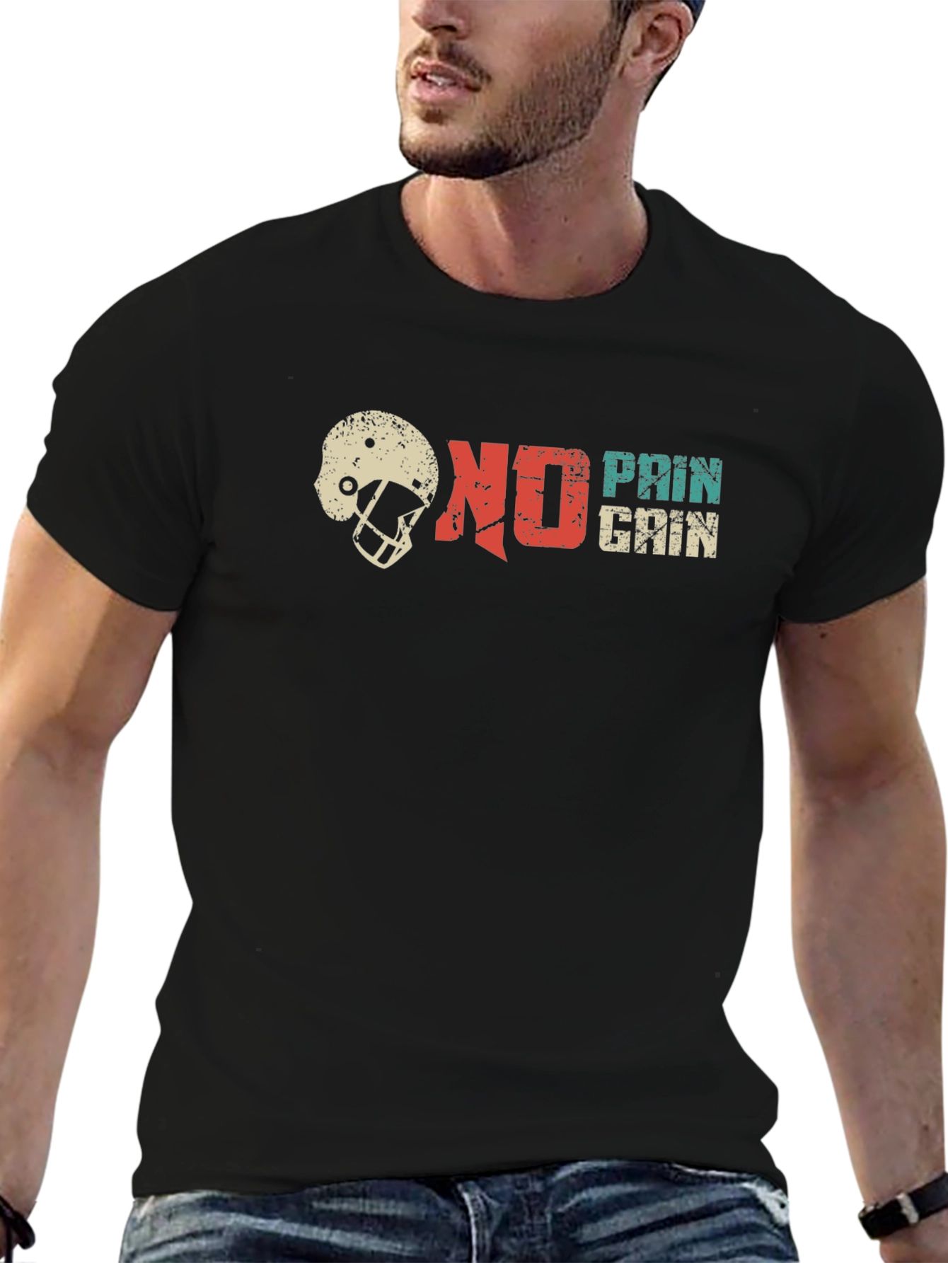 No Pain No Gain Graphic T-Shirt