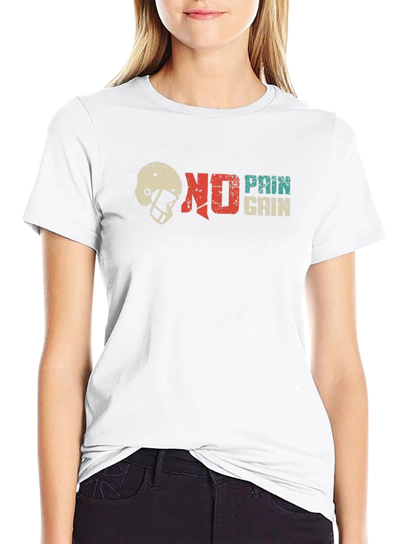 No Pain No Gain Graphic T-Shirt