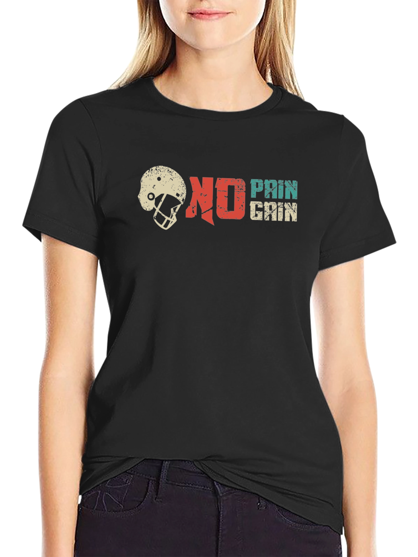 No Pain No Gain Graphic T-Shirt