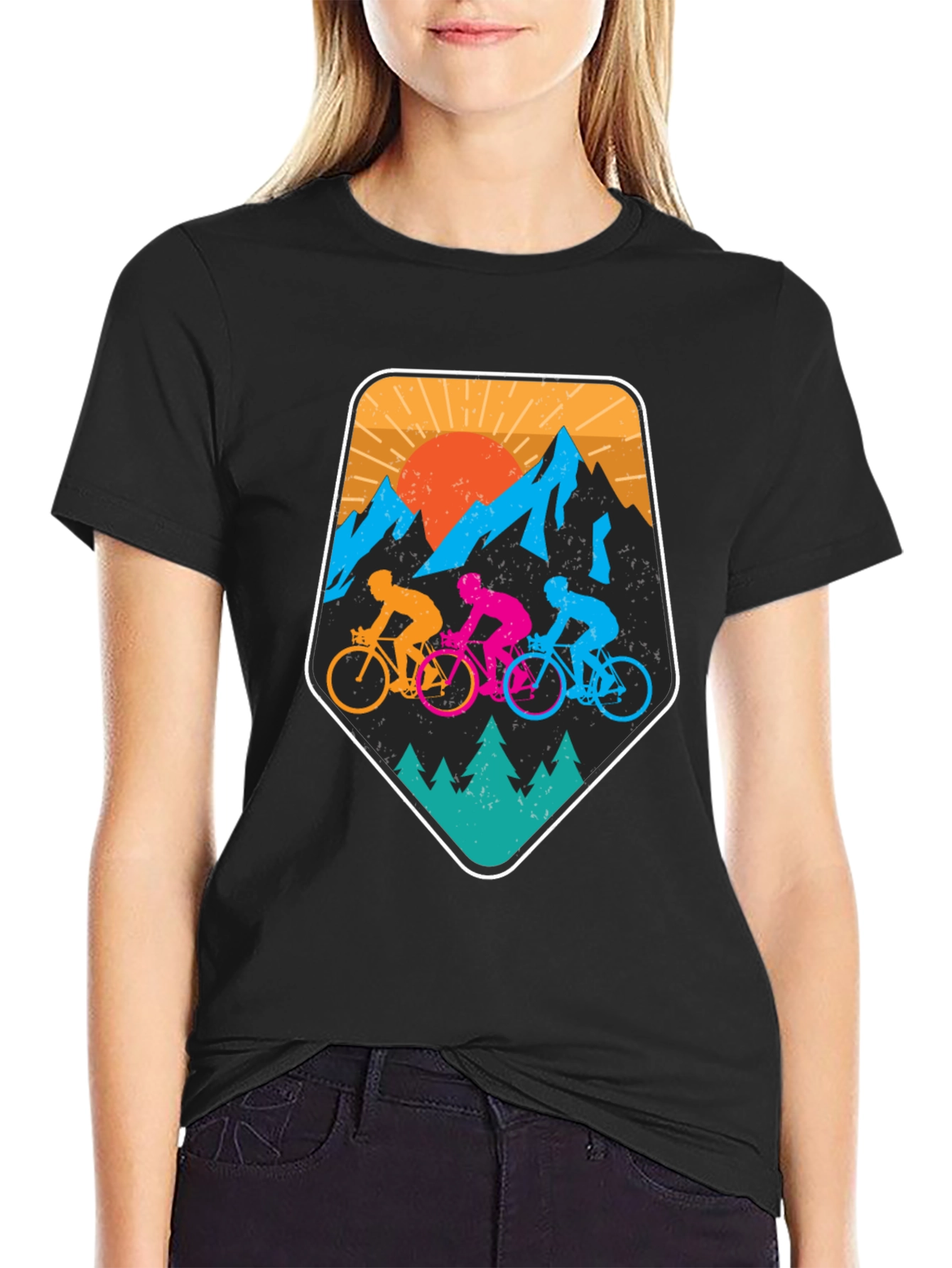 Mountain Biking T-Shirt - Outdoor Adventure Tee