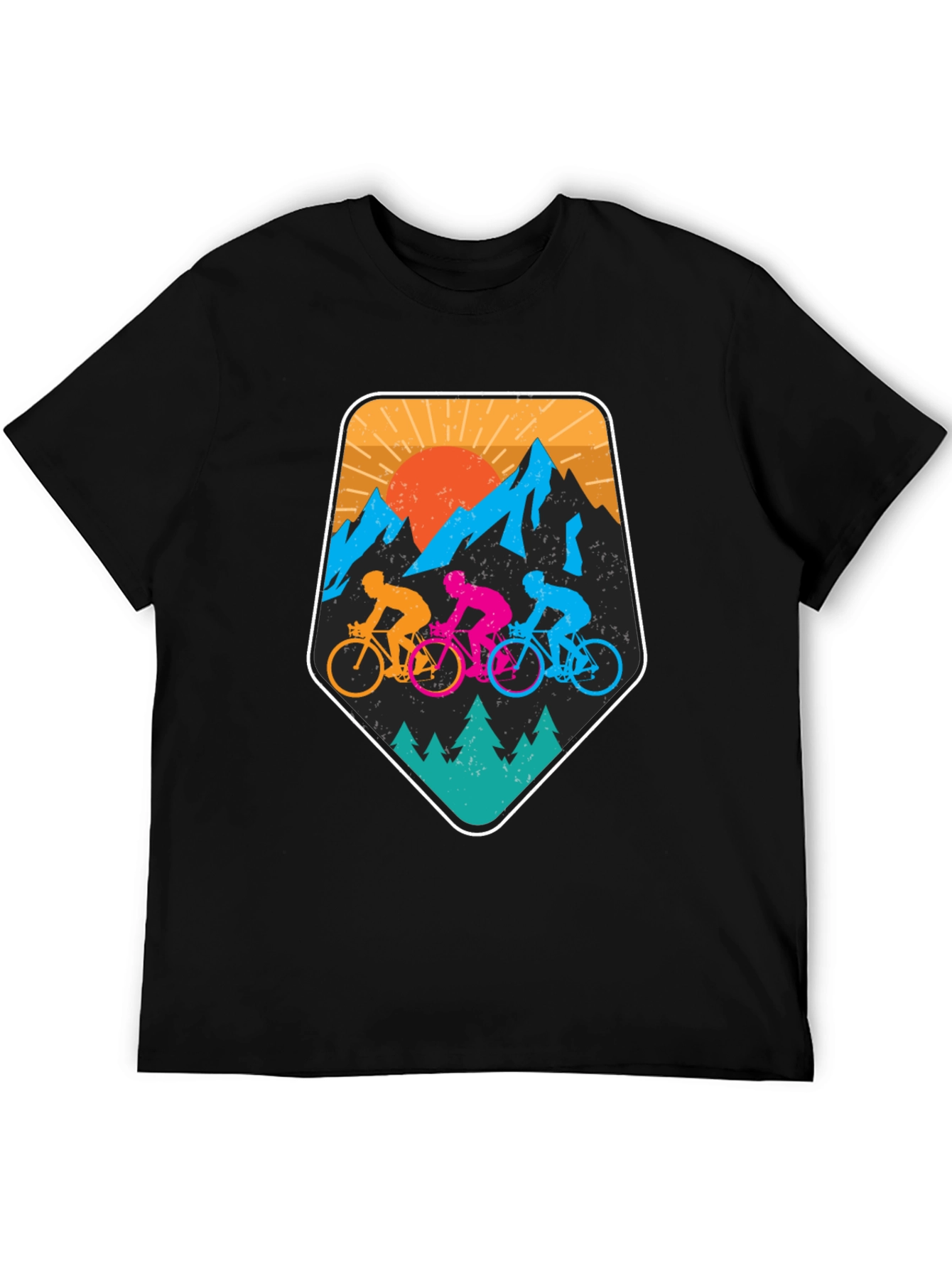 Mountain Biking T-Shirt - Outdoor Adventure Tee