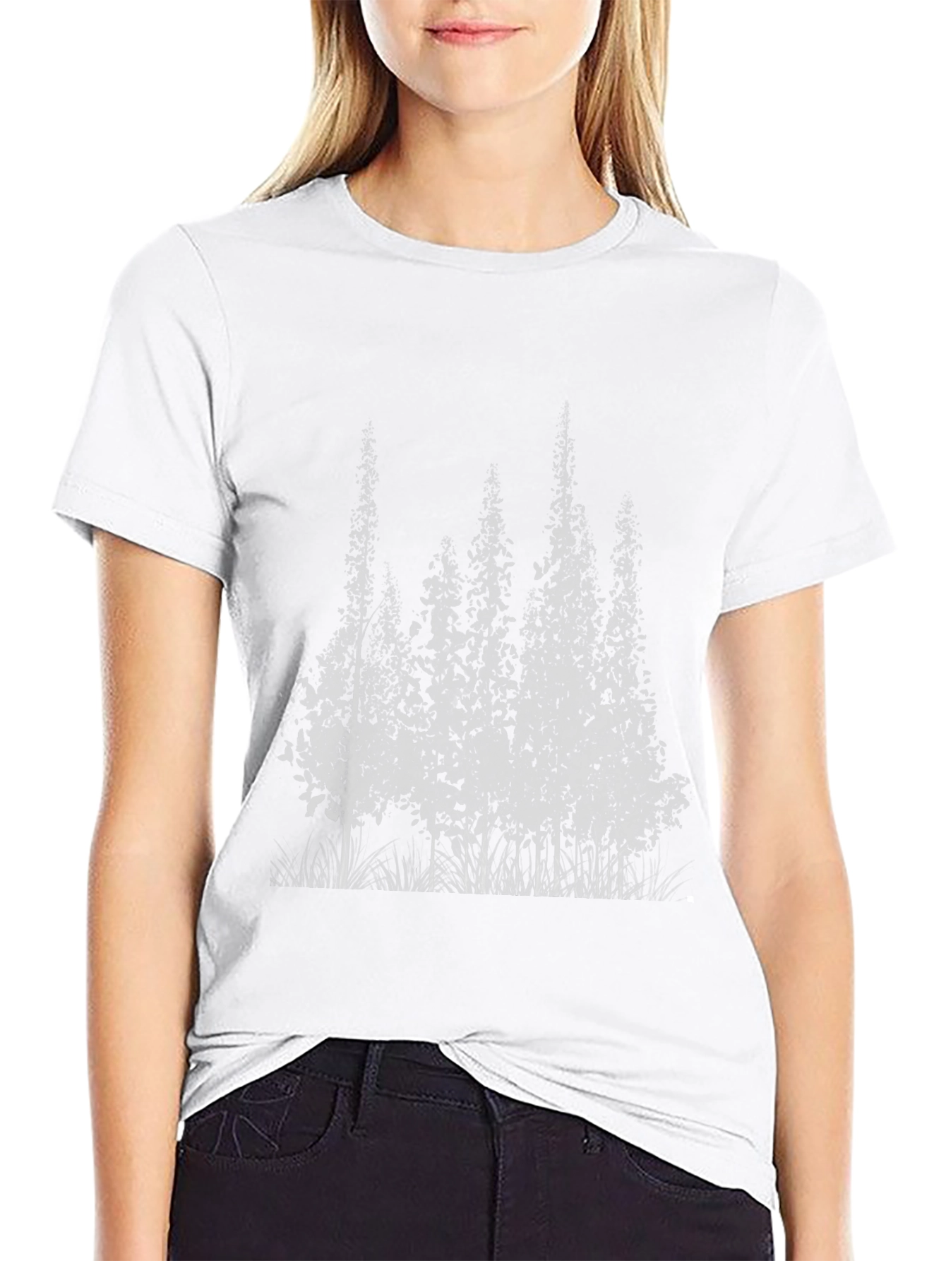 Forest Graphic Black T-Shirt