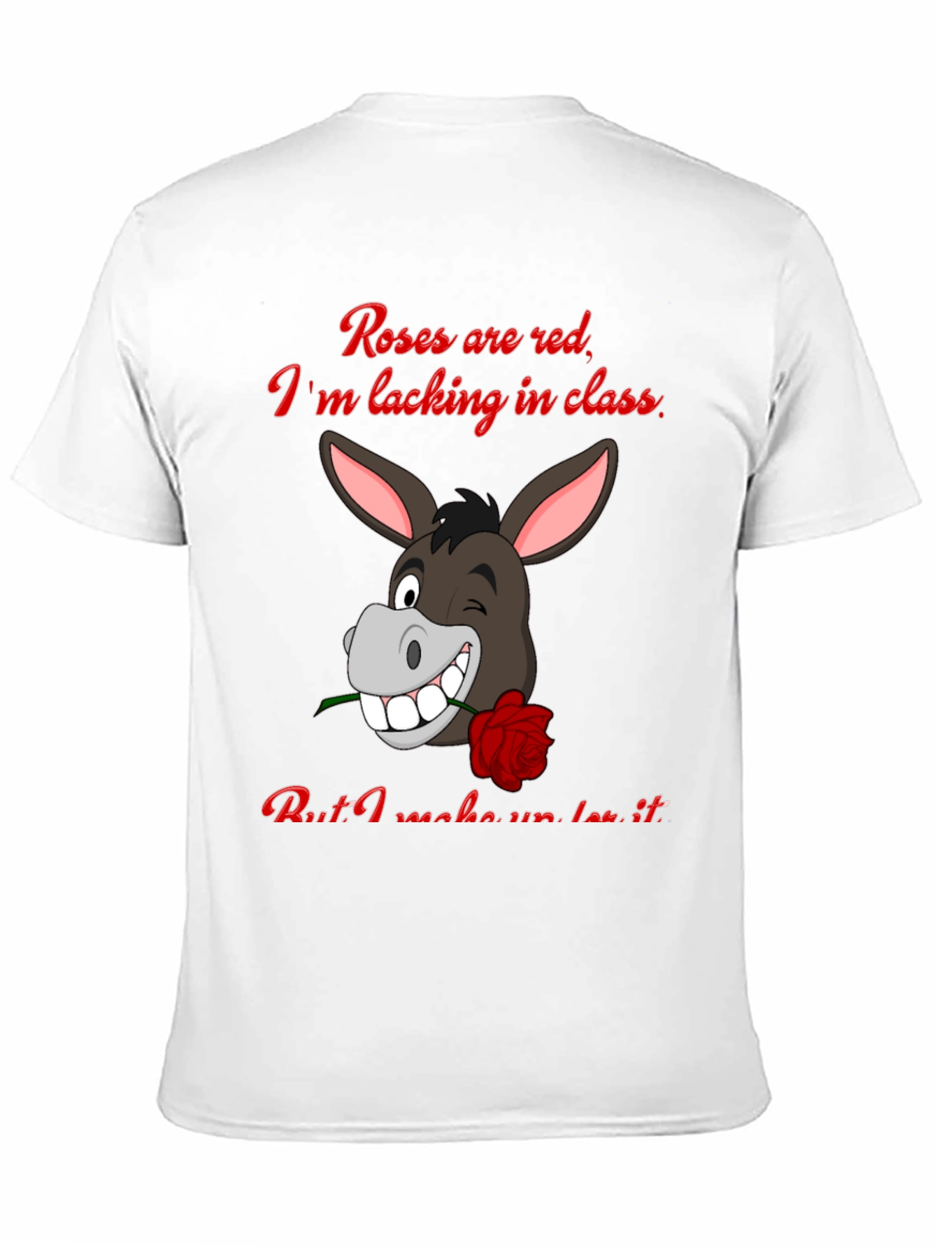 Roses are Red Mens Graphic T-Shirt