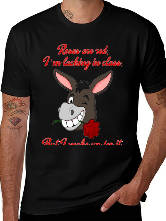 Roses are Red Mens Graphic T-Shirt