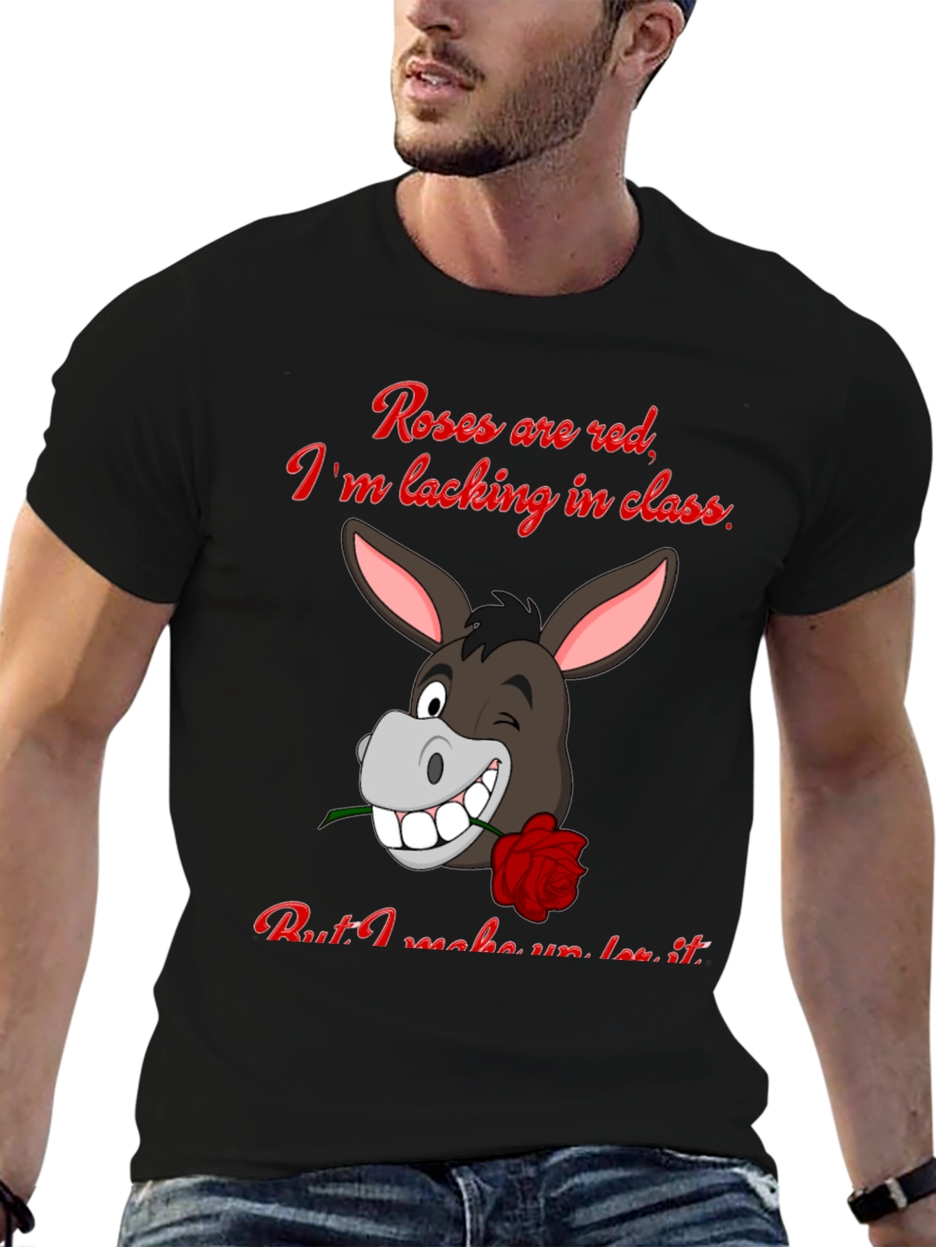 Roses are Red Mens Graphic T-Shirt