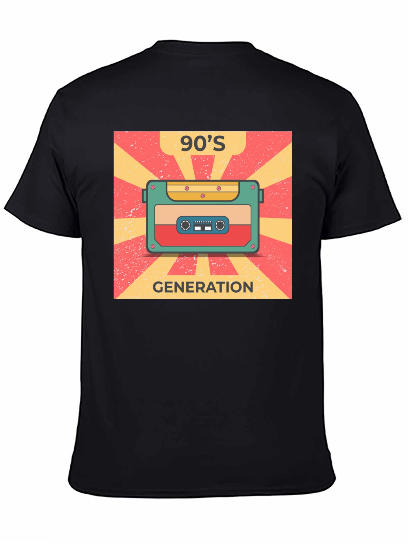 90s Generation Cassette Tape Graphic Tee