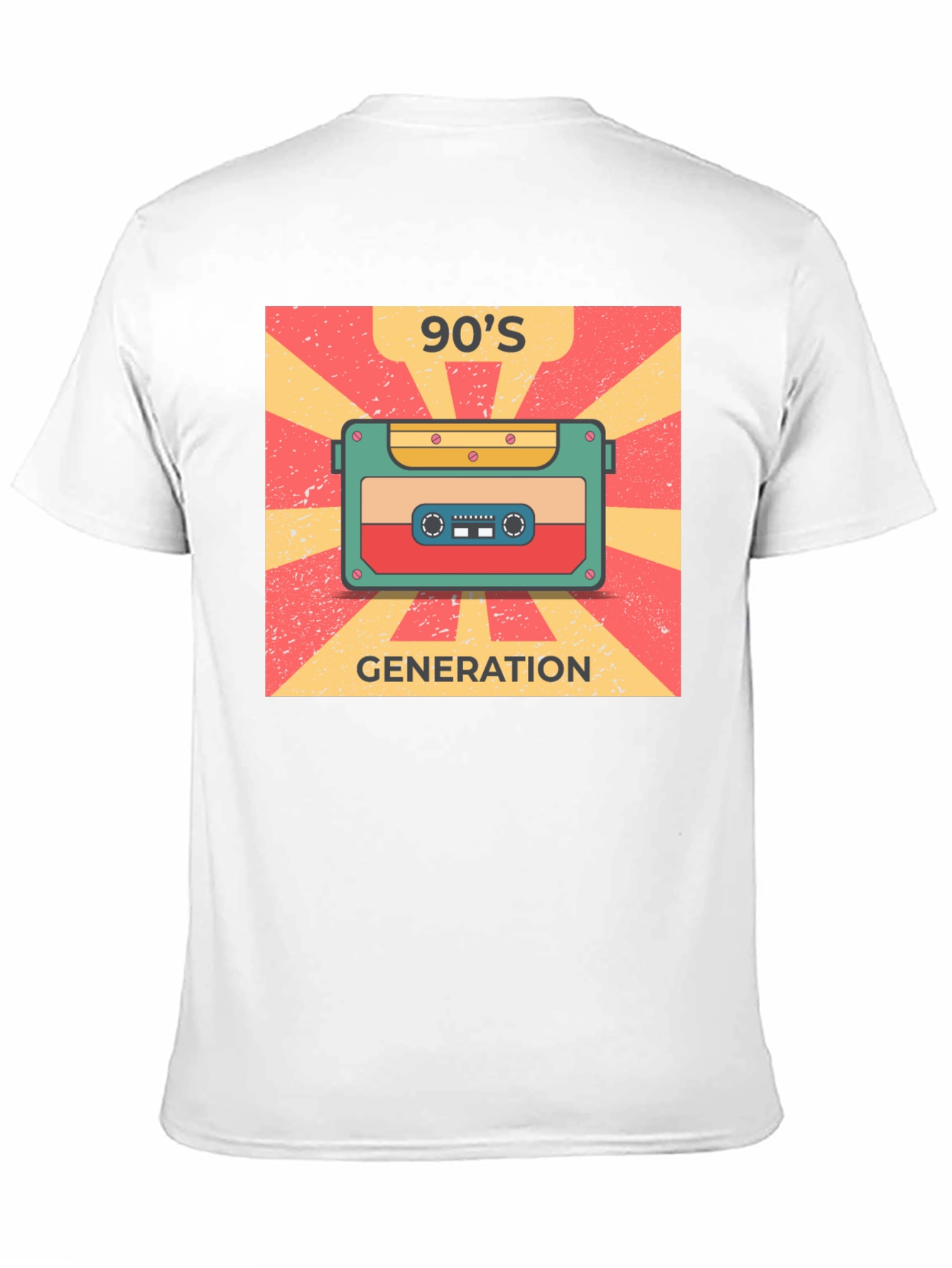 90s Generation Cassette Tape Graphic Tee